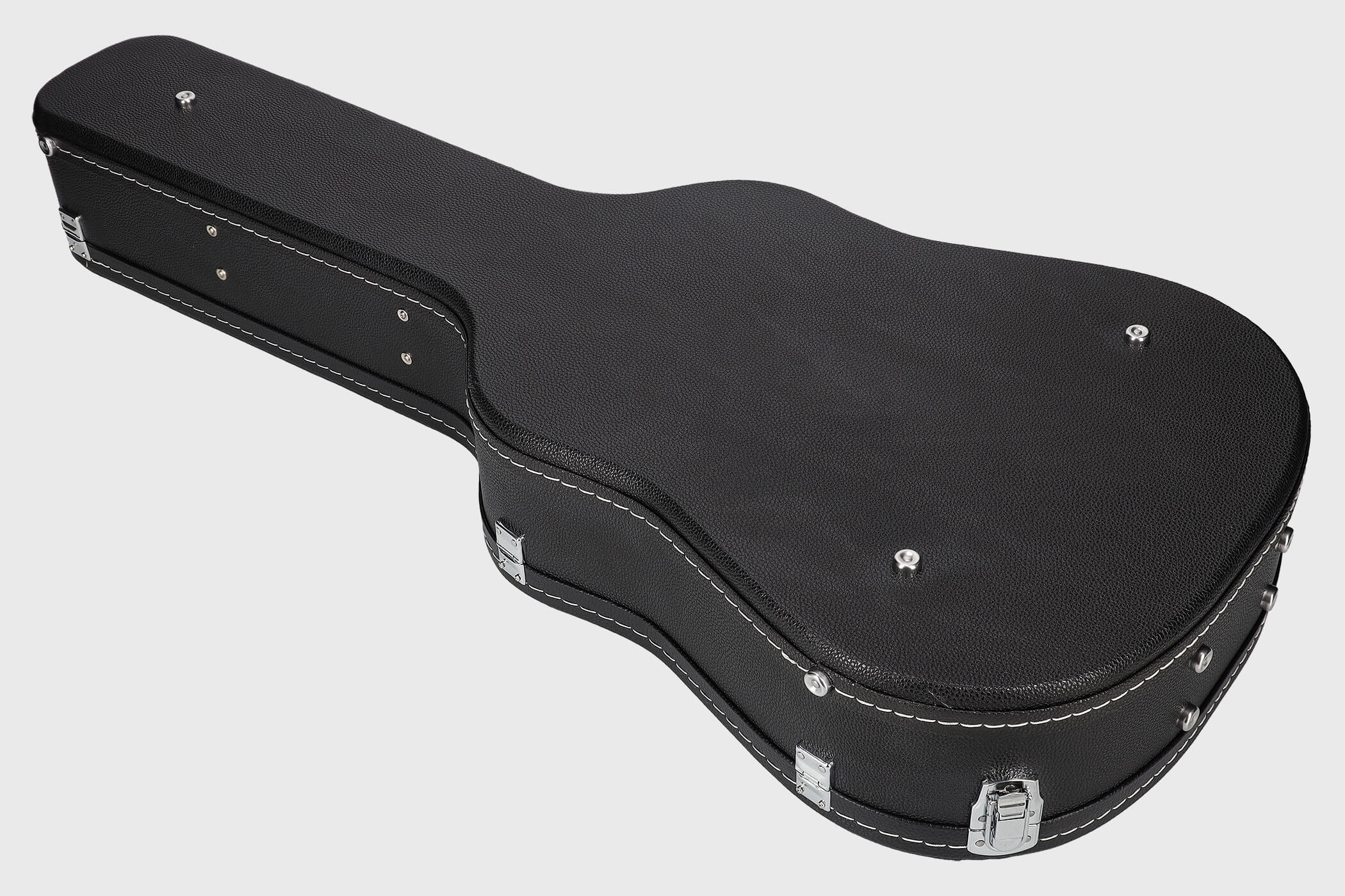Image of Chicago classic holzkoffer dreadnought schwarz 4 grau 2100x1400