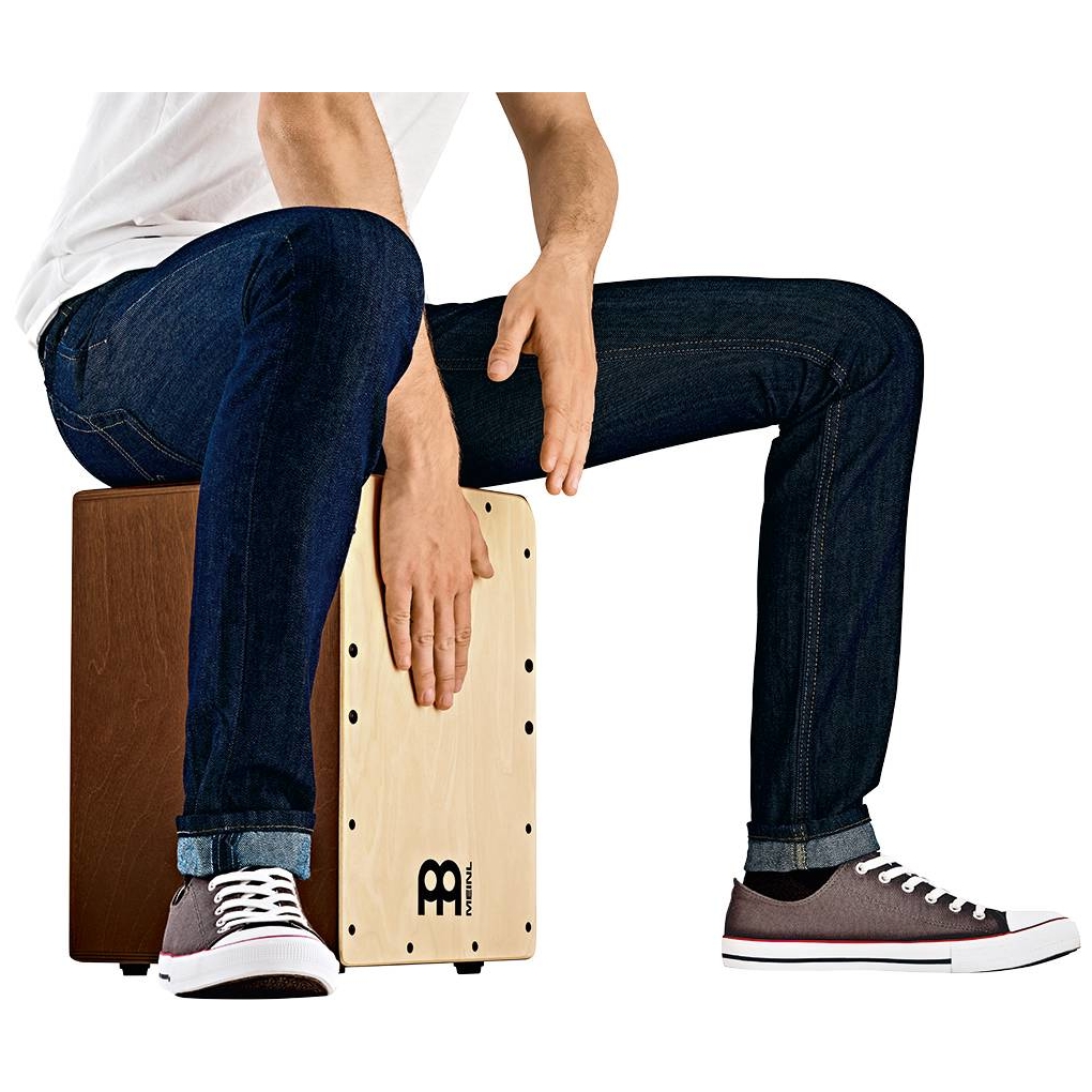 Meinl Percussion - Meinl Percussion JC50AB-B - Jam Cajon 50, Baltic Birch, Almond Birch - 1