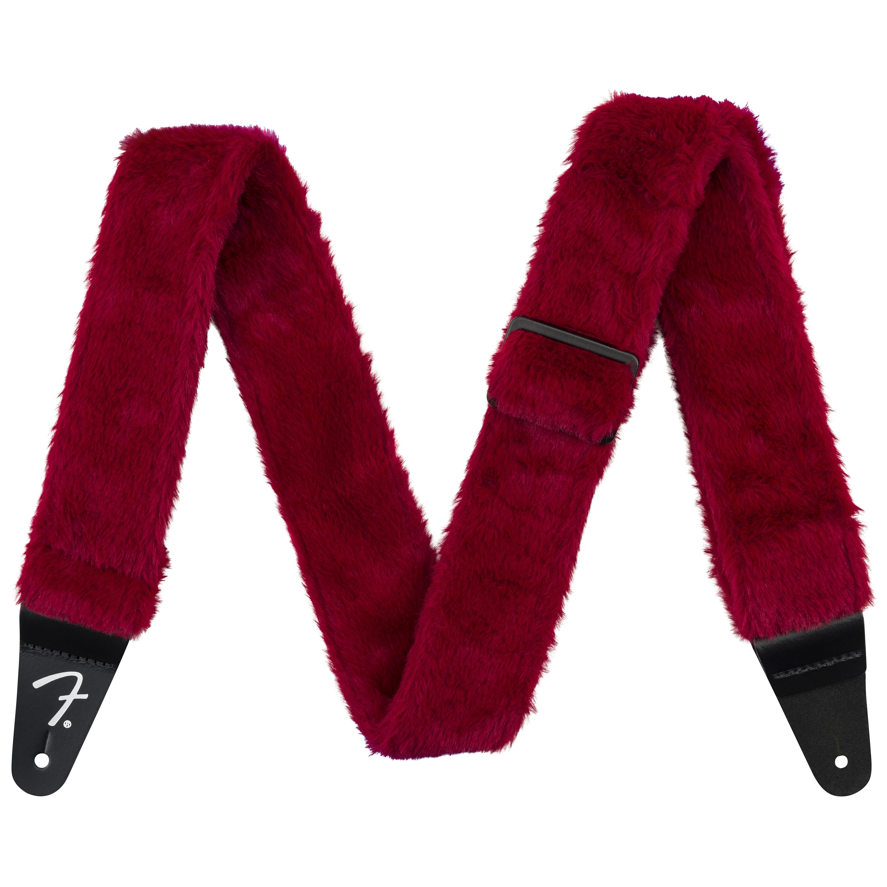 Fender Poodle Plush Strap Red