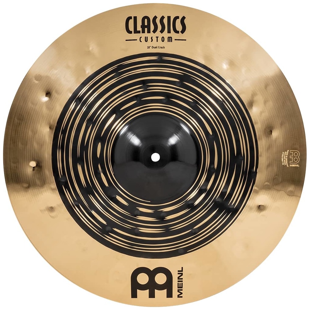 Meinl Cymbals - Meinl Cymbals CC18DUC - 18  Classics Custom Dual Crash  - 0