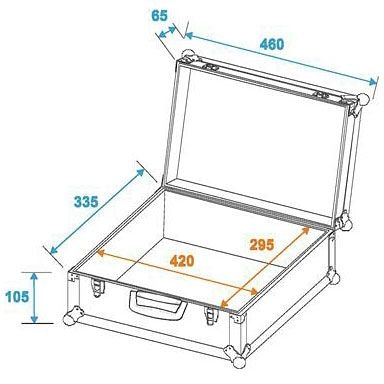 Roadinger Universal Case FOAM 3