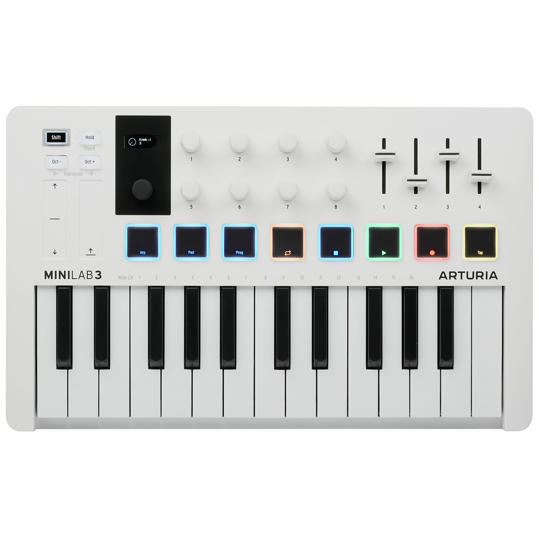 Arturia MiniLab 3 White 1