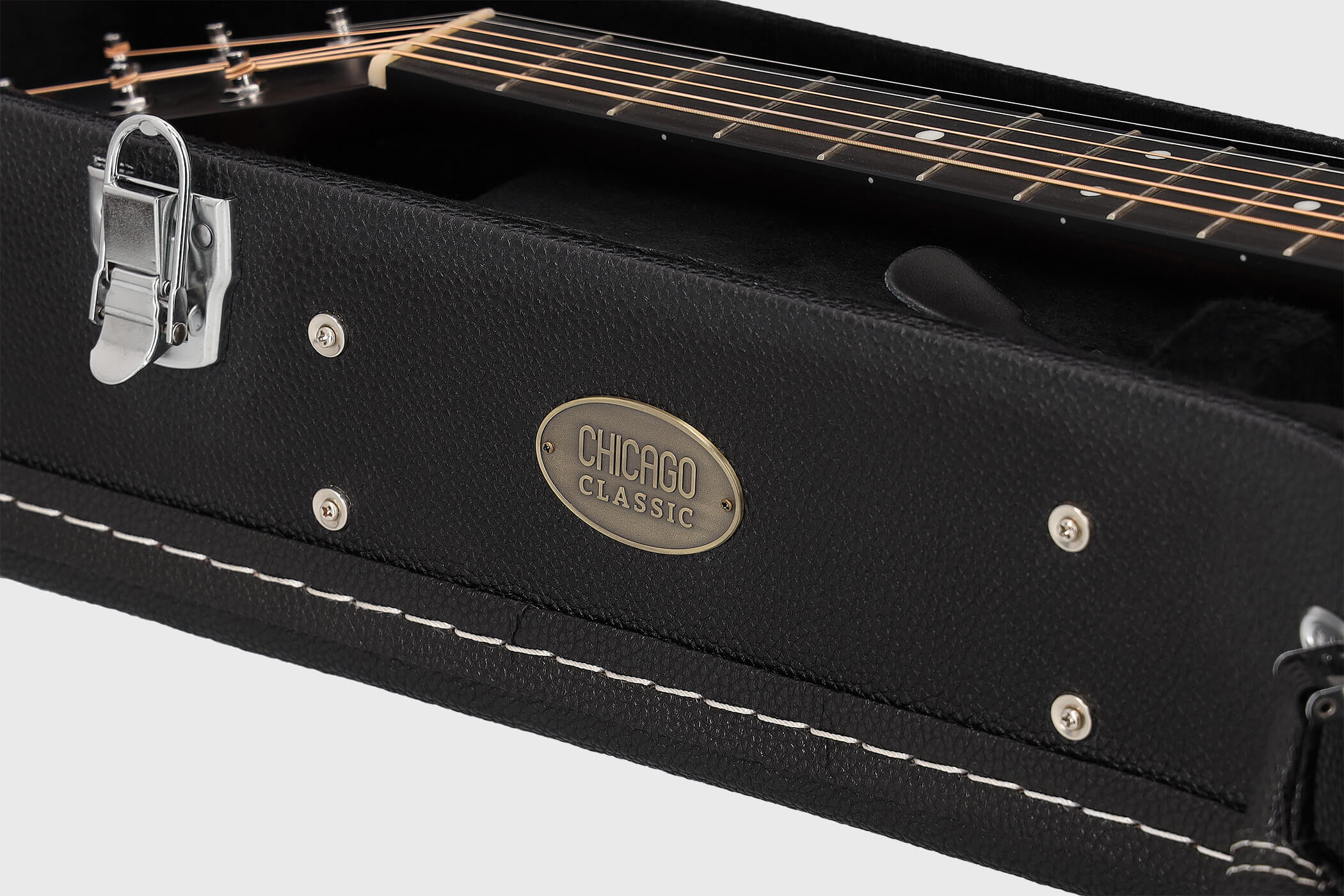 Image of Chicago classic koffer klassikgitarre schwarz 6 grau 2100x1400