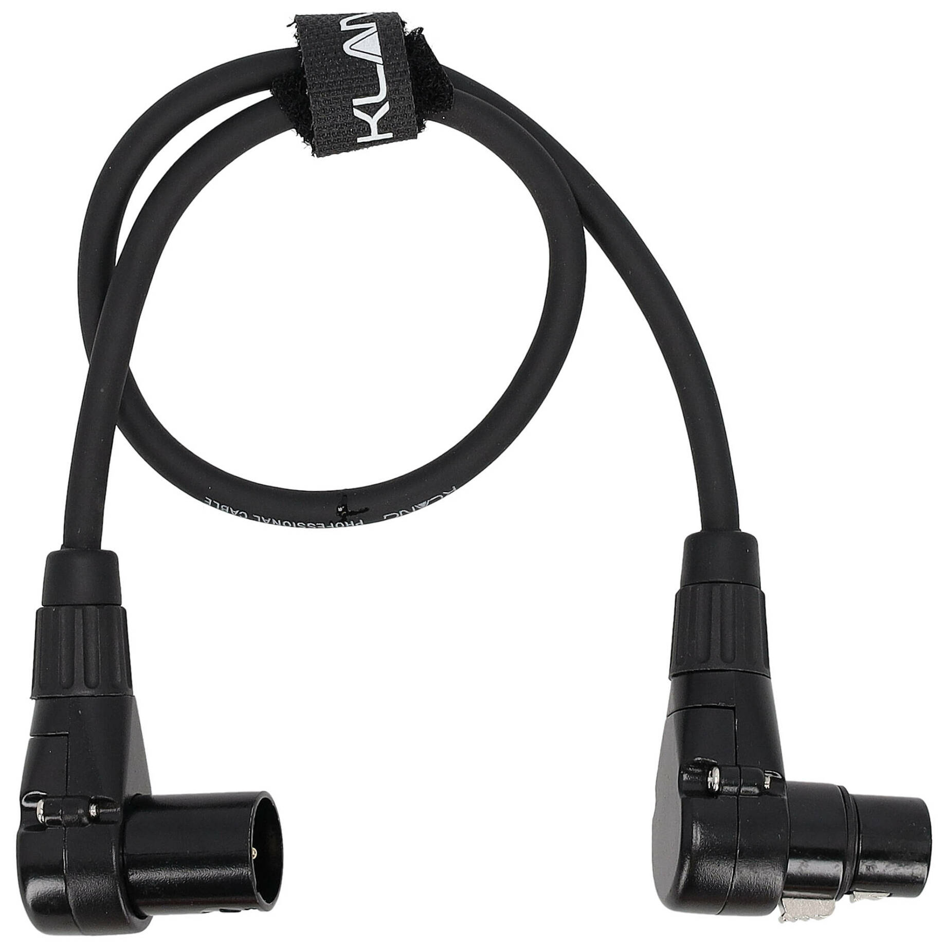 Klang Patchkabel XLR male 90°/XLR female 90° 0,50 Meter