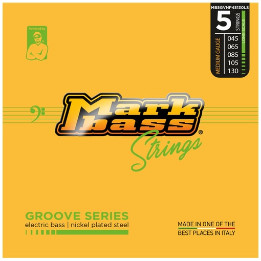 Markbass - Markbass 5s Groove Nickel Plated Steel Basssaiten 45-130