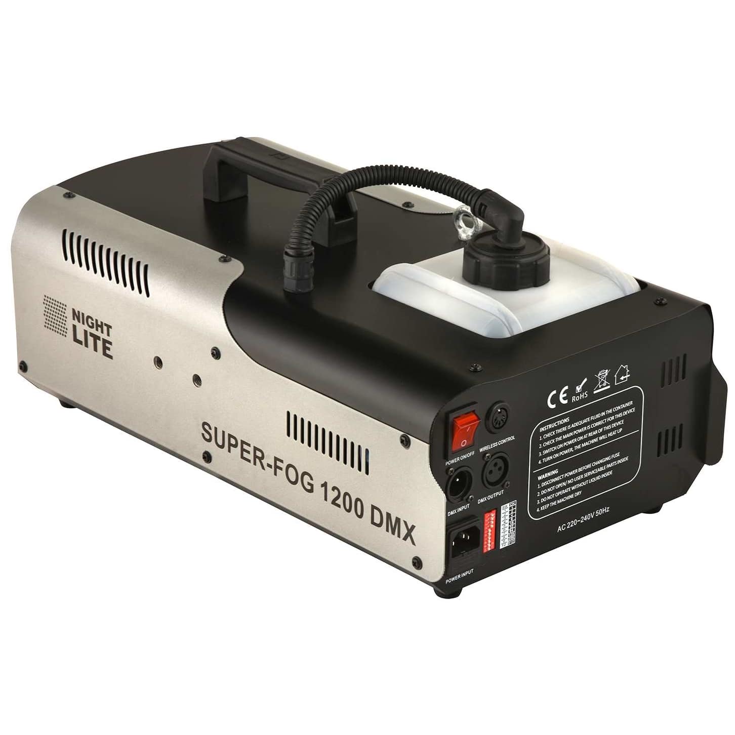 Nightlite - Nightlite Super-Fog 1200 DMX Nebelmaschine - 3