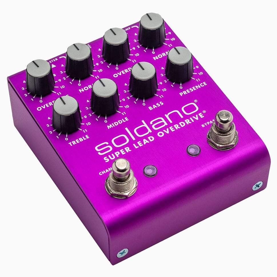 Soldano SLO PLUS Super Lead Overdrive Pedal Purple 4