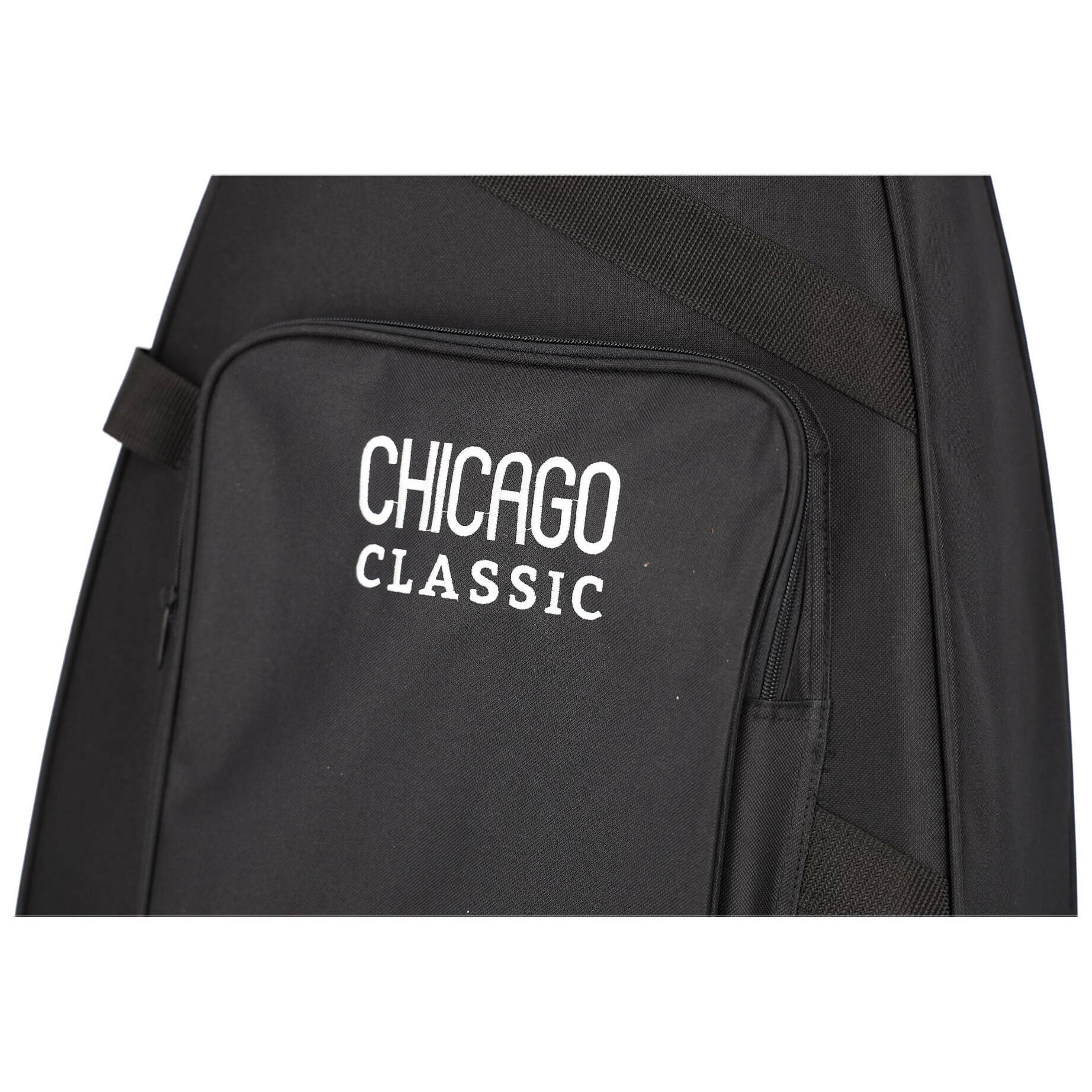 Chicago Classic Lightweight Koffer Klassikgitarre Schwarz 7