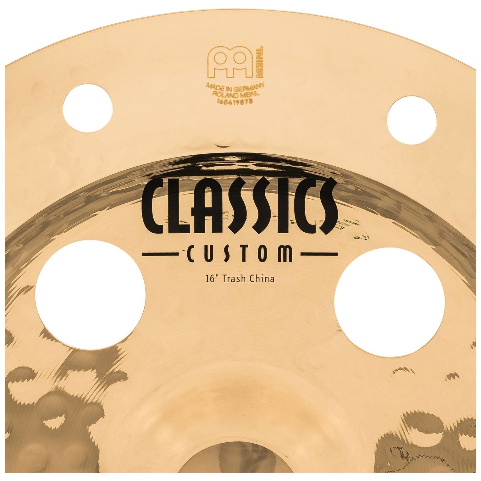 Meinl Cymbals CC16TRCH-B - 16 Classics Custom Brilliant Trash China 10023790-5