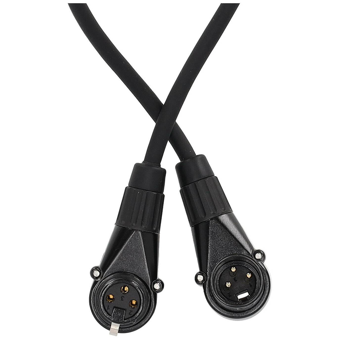 Klang Patchkabel XLR male 90°/XLR female 90° 1,00 Meter 2