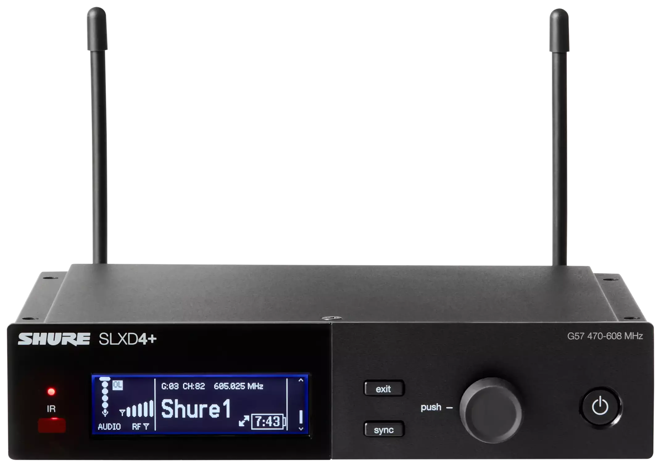 Shure SLXD24+ /B58 G65 Digitales Drahtlossystem 1