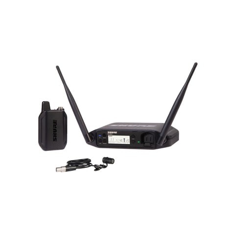 mp cat wireless system with hand held and lavalier microphone