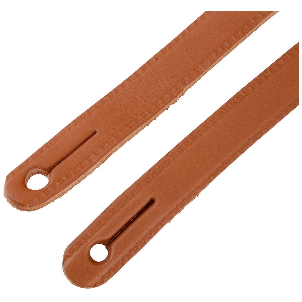 Fender - Fender Gitarrengurt Deluxe Vintage Strap Leather Natur - 1