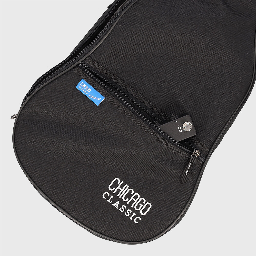 Image of Chicago classic e gitarren tasche standard 11 grau 1050