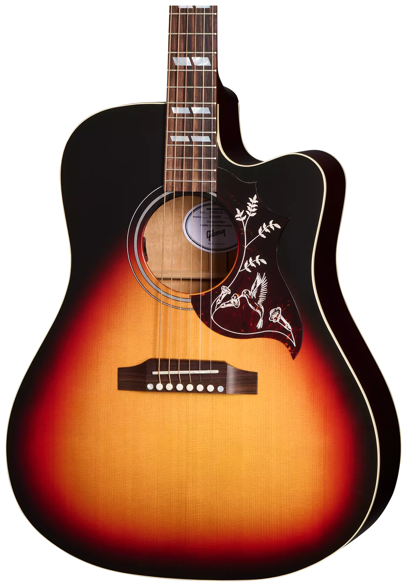  Hummingbird Studio EC Tri-Burst Satin 1