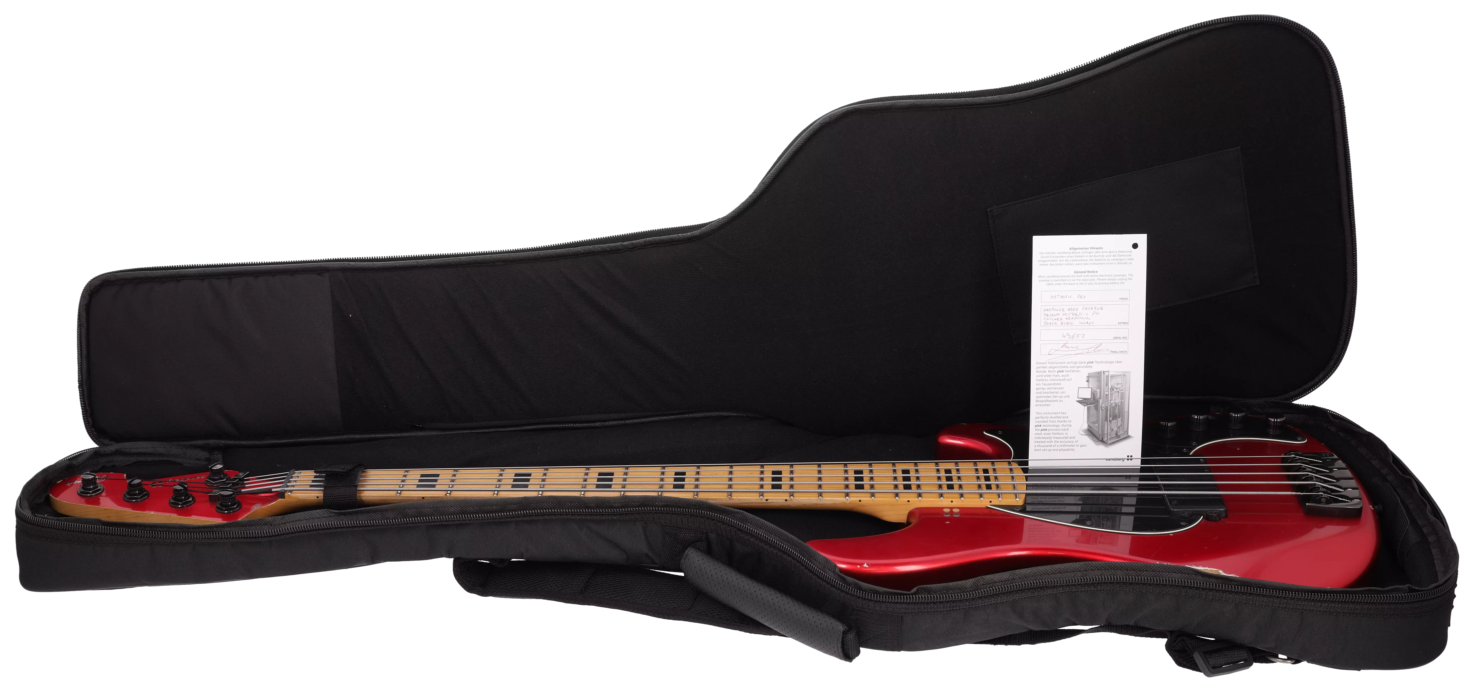 Sandberg California Central 5 Metallic Red Hardcore Reserve # 17