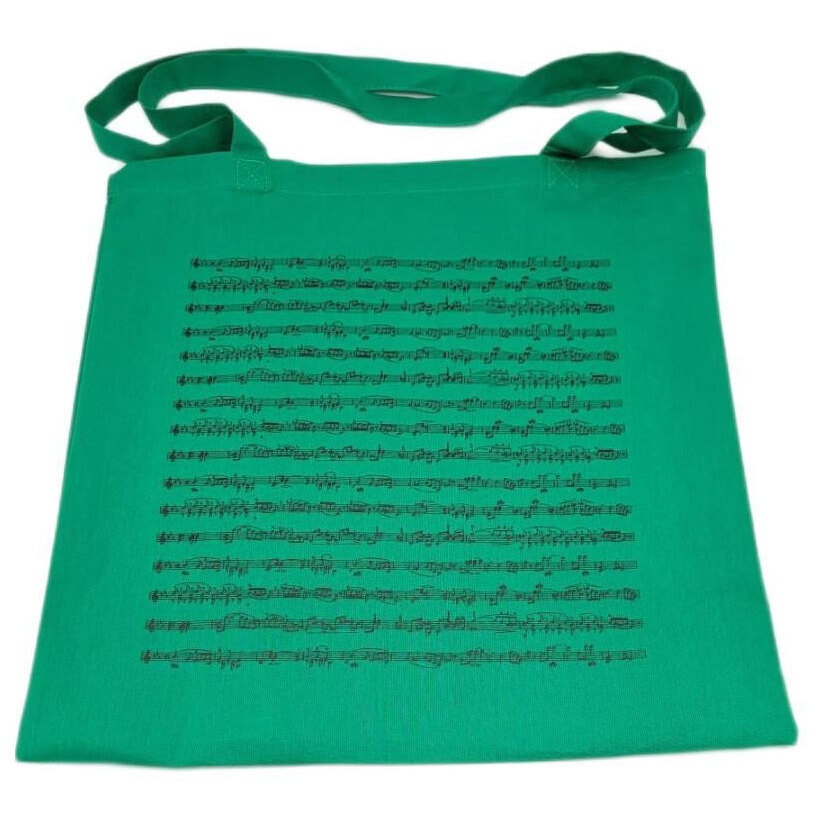 Musikboutique Kübler Bag - Sheetmusic, green