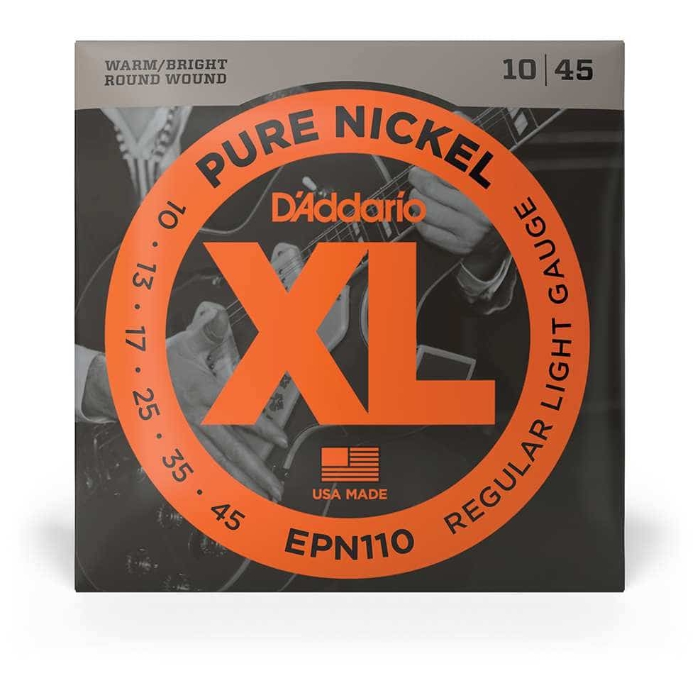 D’Addario - D’Addario EPN110 - XL Electric Pure Nickel 010-045 - 1