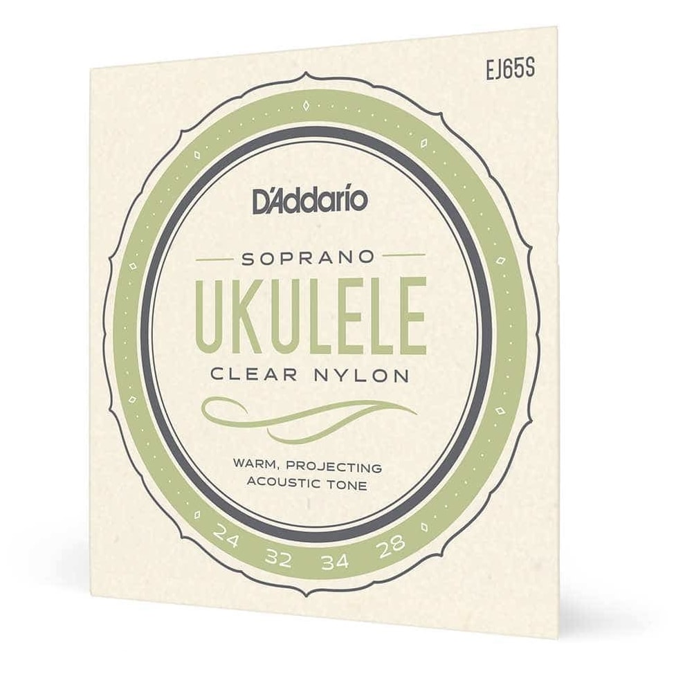 D’Addario - D’Addario EJ65S - Pro-Arté Ukulele Soprano Extruded Nylon 024-028 - 6