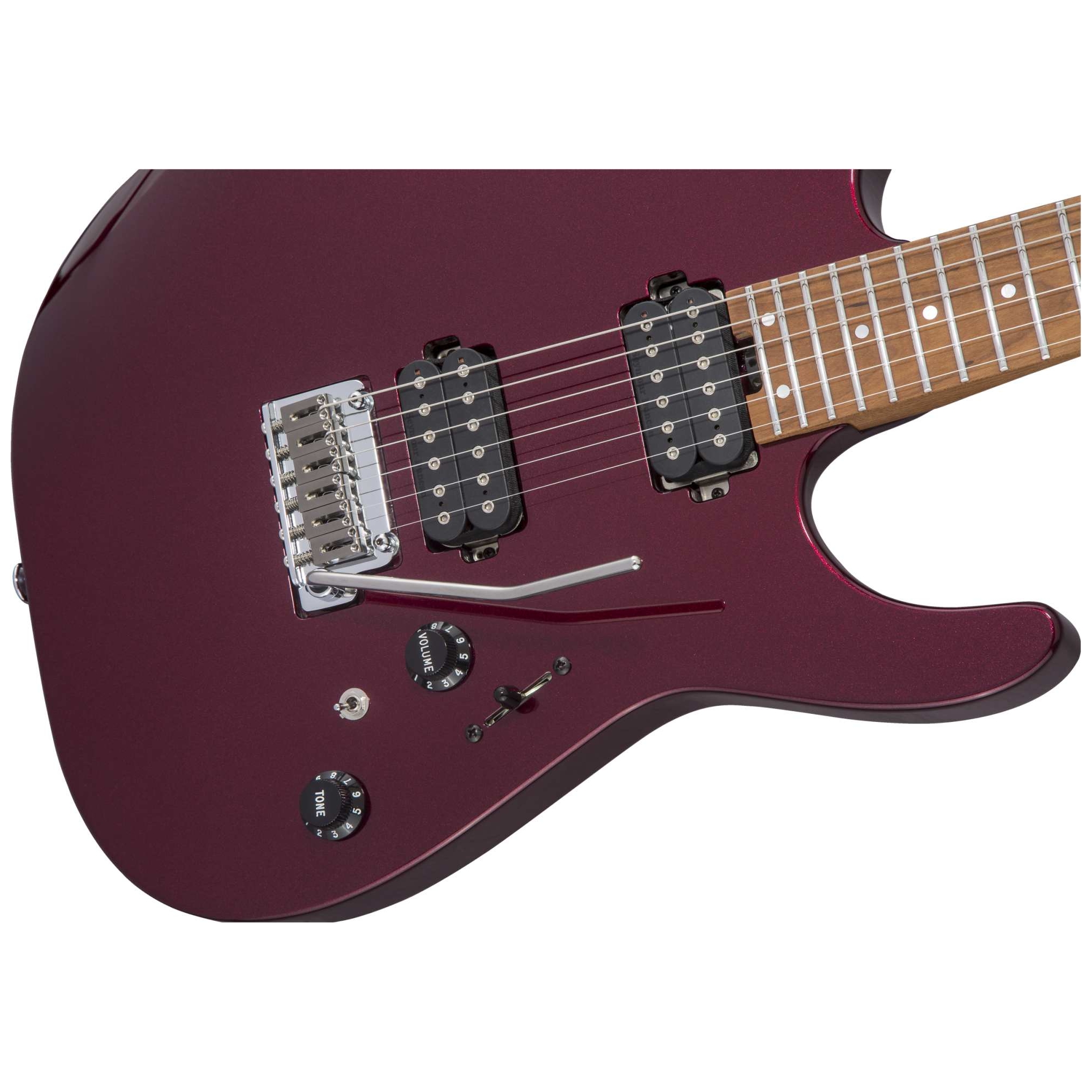 Charvel - Charvel USA Select DK24 HH 2PT CM Oxblood - 2