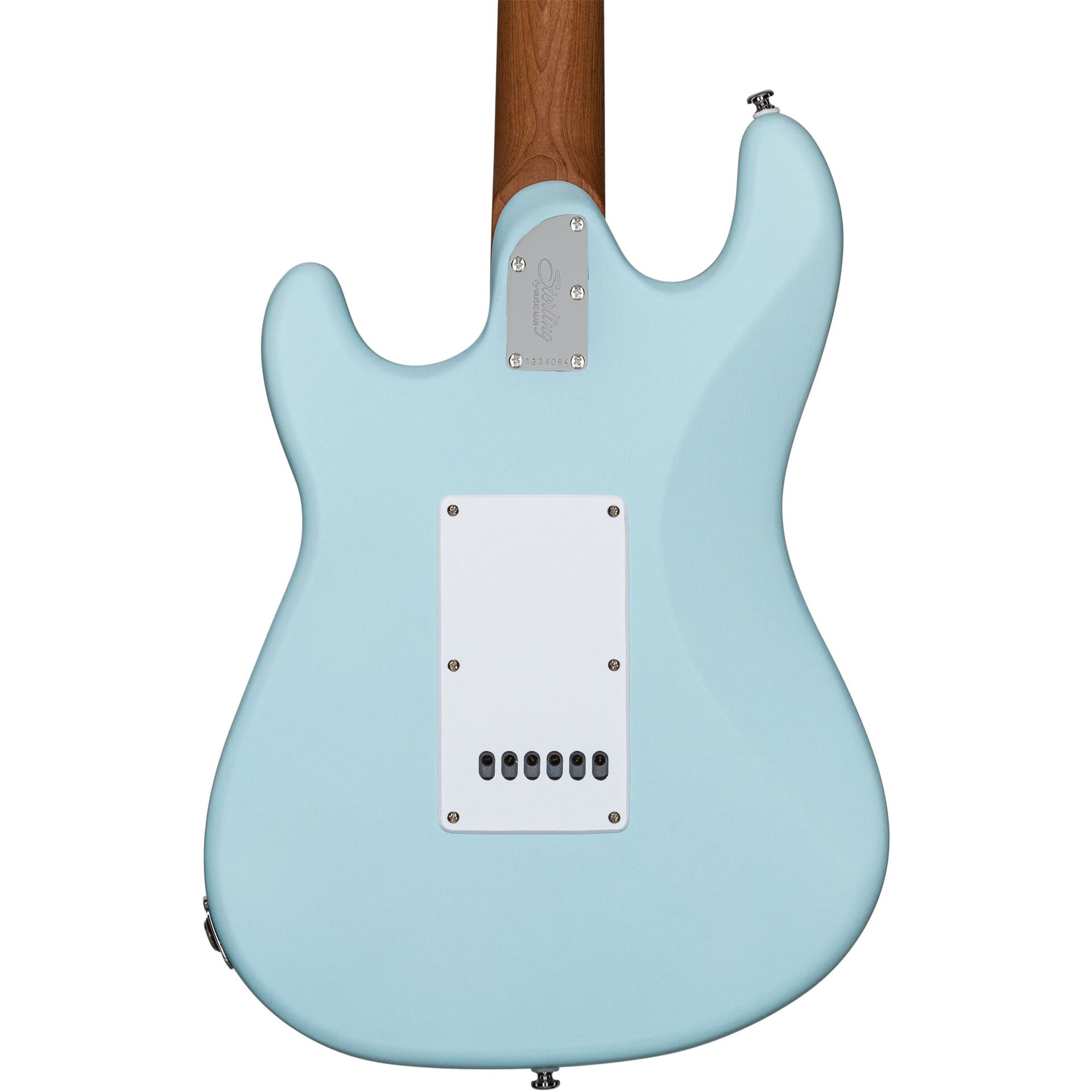 Sterling by Music Man Cutlass HSS Daphne Blue Satin 4