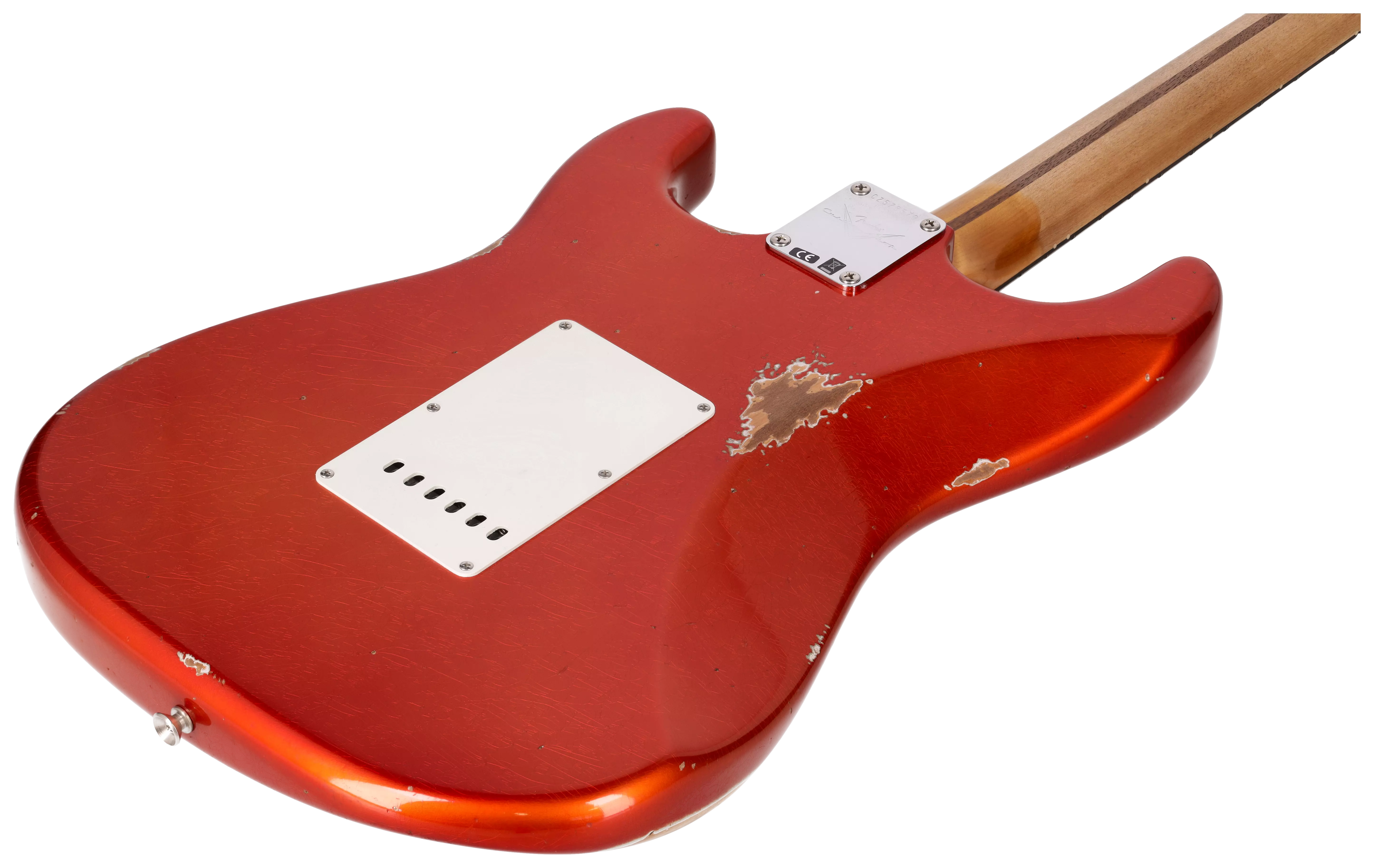 Fender Custom Shop 1963 Stratocaster Relic Aged Candy Tangerine Metallic #1 8
