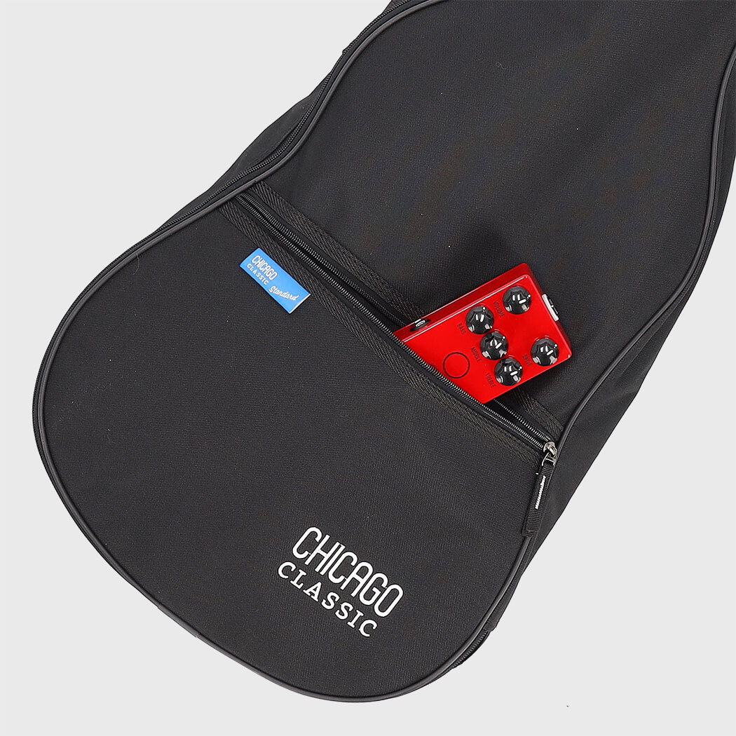 Image of Chicago classic konzertgitarren tasche standard 34 11 grau 1050