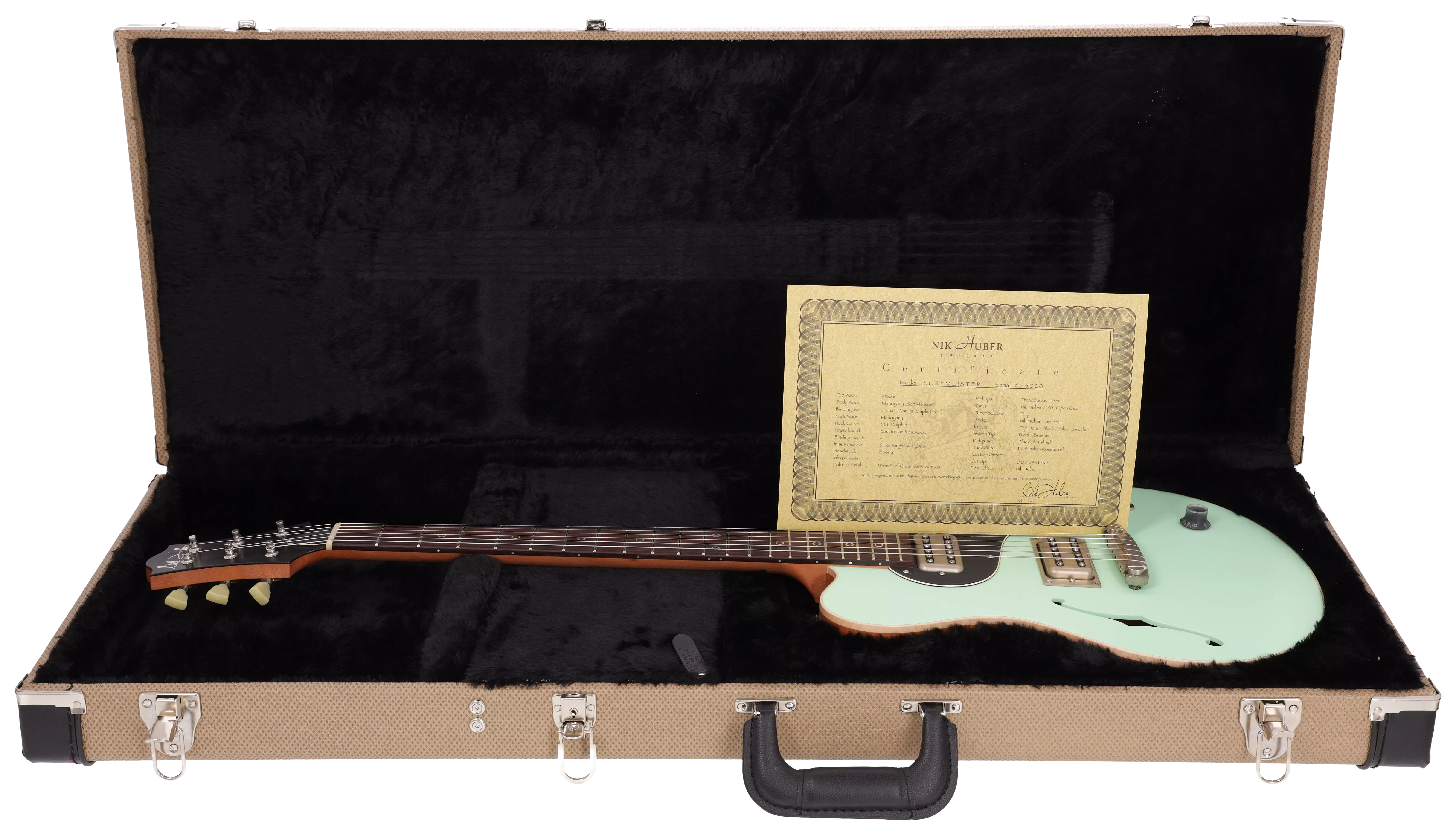 Nik Huber Surfmeister Worn Surf Green 17