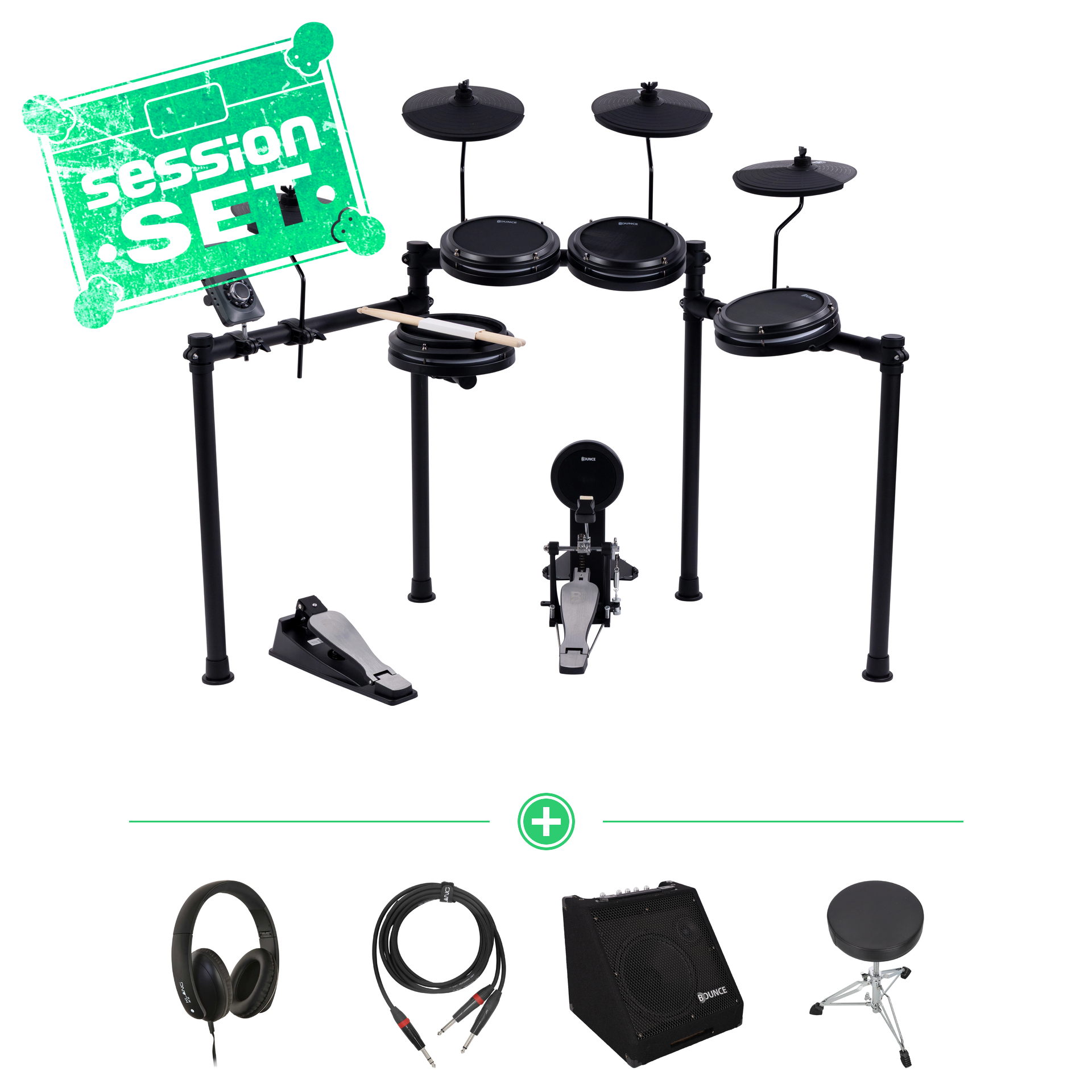 beat master e-drum - ultimate set 70000987-1