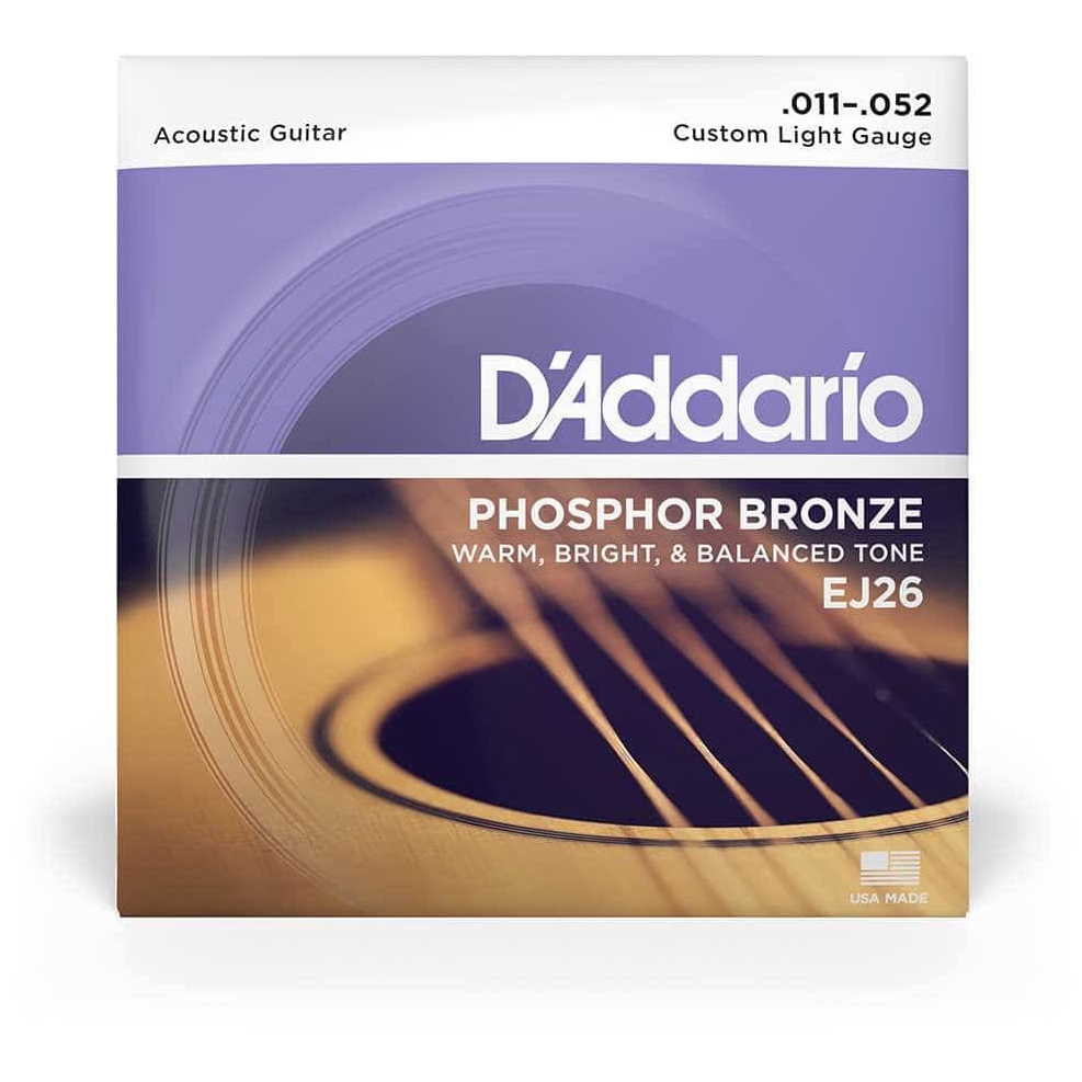 D’Addario - D’Addario EJ26 - Acoustic Phosphor Bronze 011-052 - 1