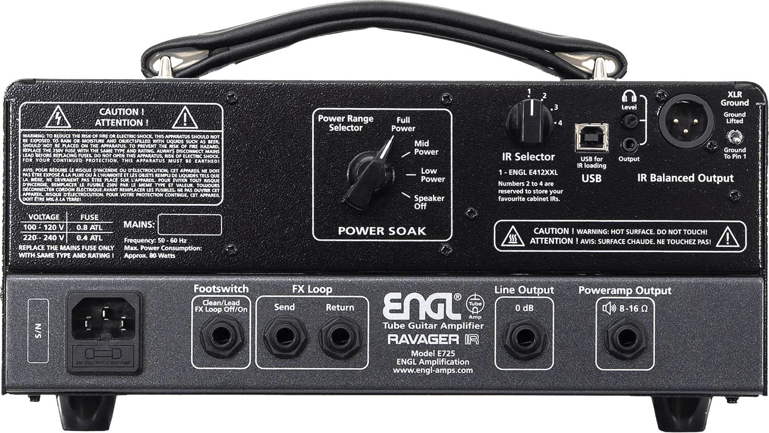 engl e725 ravager ir back