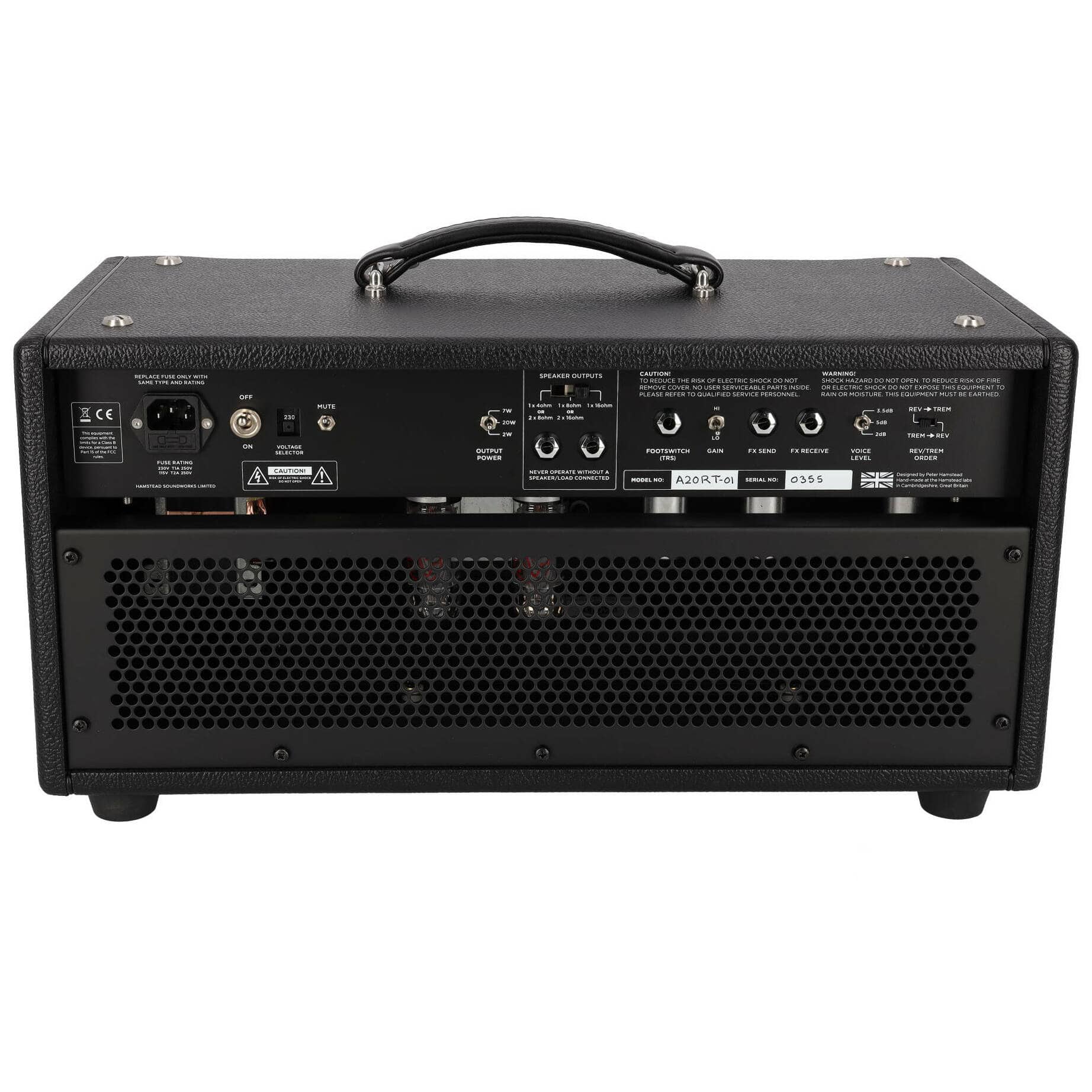 Hamstead Artist 20+RT Head Black 3