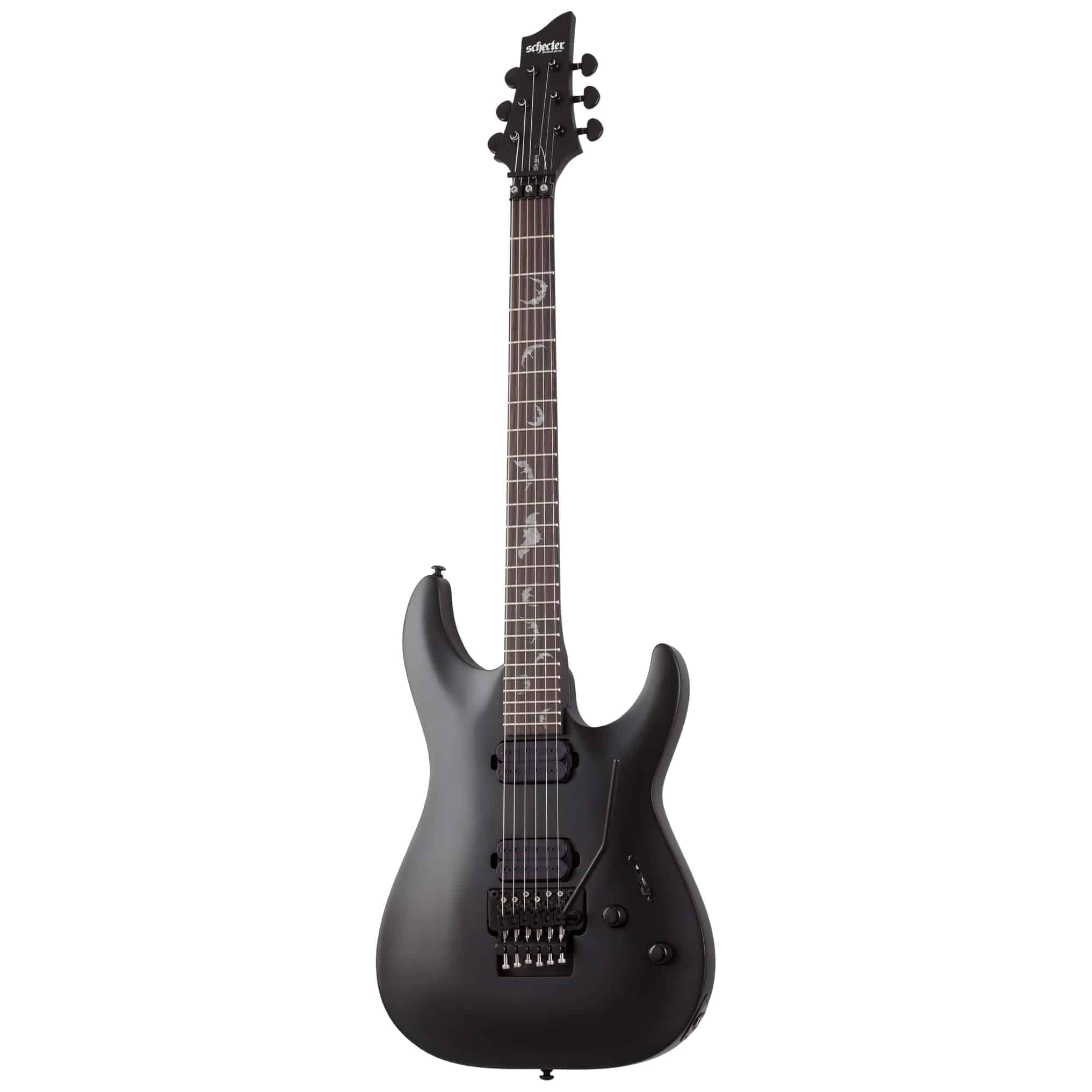 Schecter - Schecter Damien 6 FR Satin Black - 1