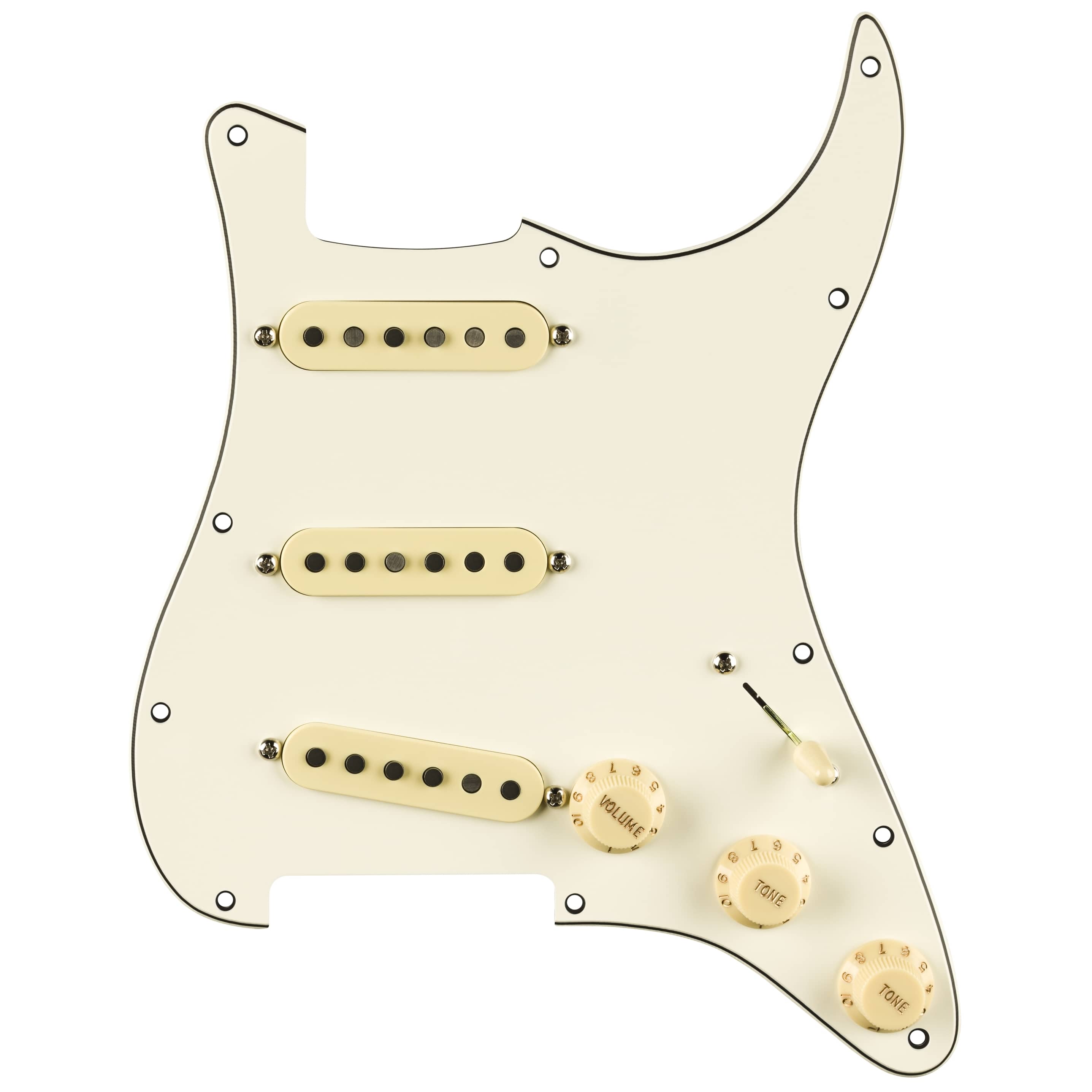 Fender Pre Wired Pickguard Set Pure Vintage 59 Parchement