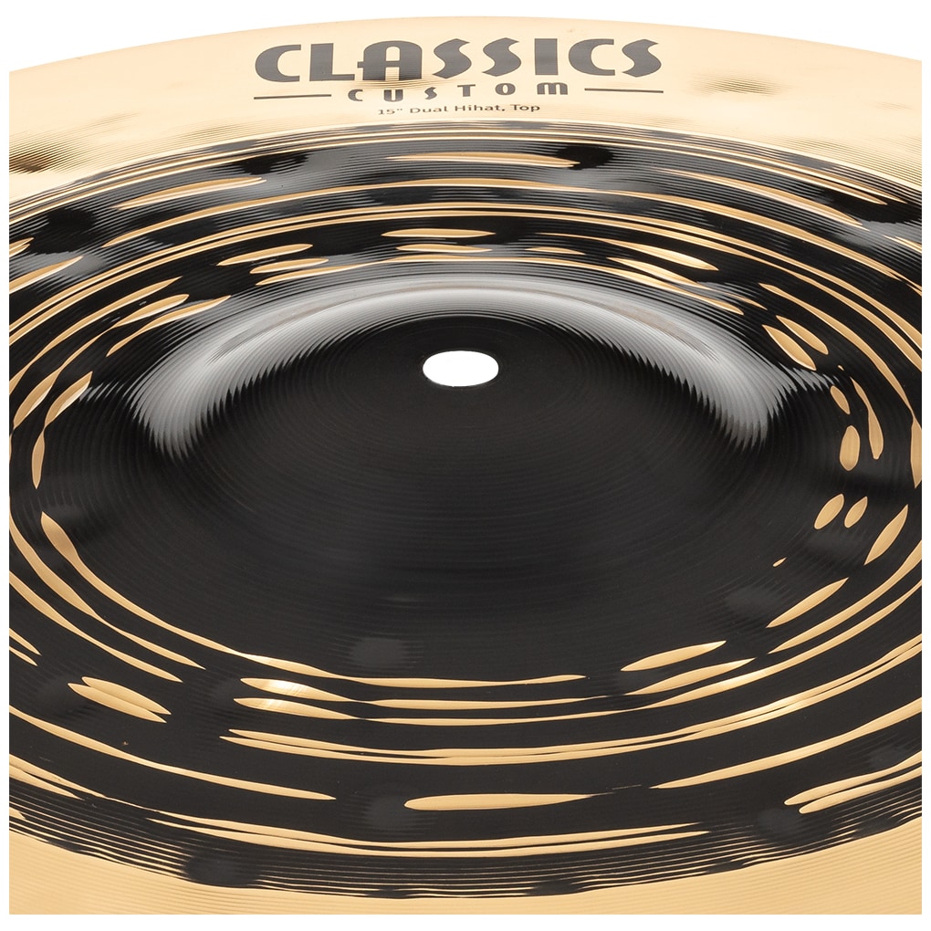 Meinl Cymbals - Meinl Cymbals CC15DUH - 15 Classics Custom Dual Hi-Hat - 3