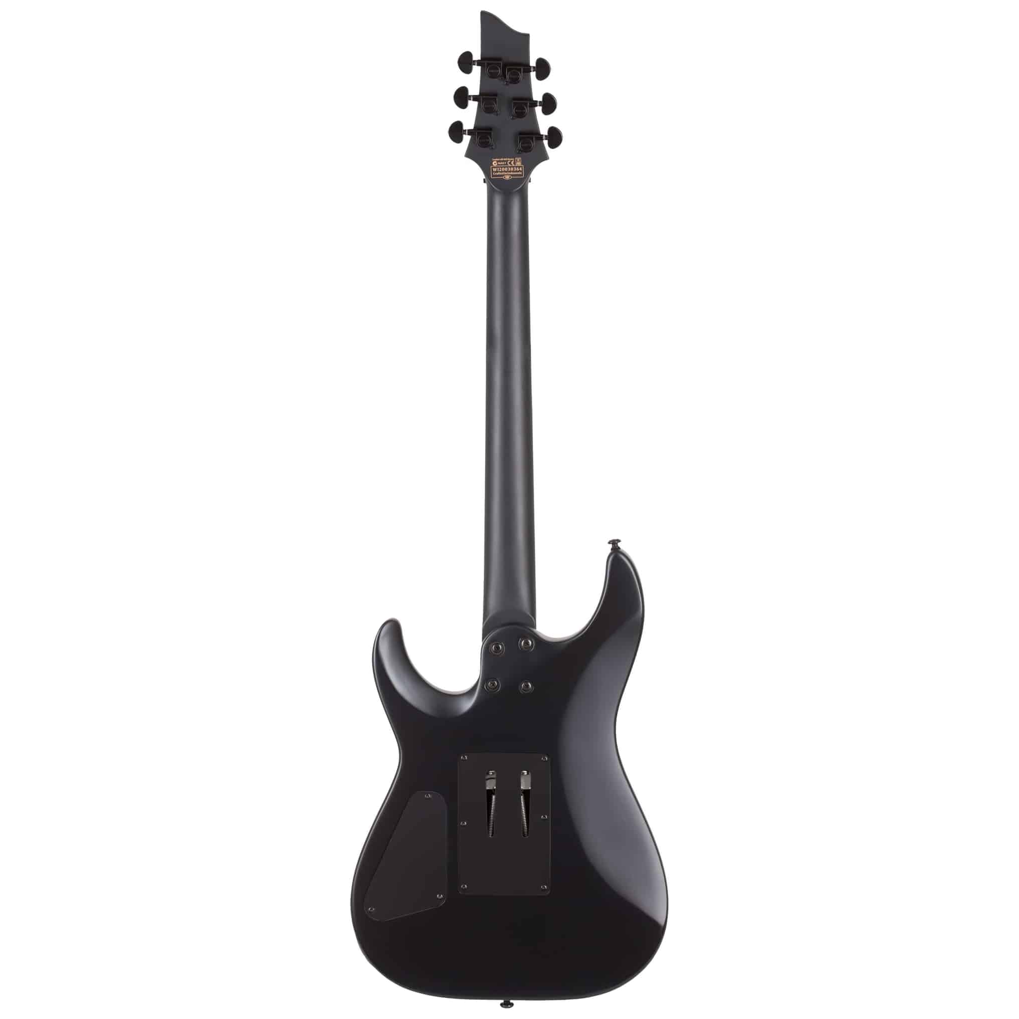 Schecter - Schecter Damien 6 FR Satin Black - 2