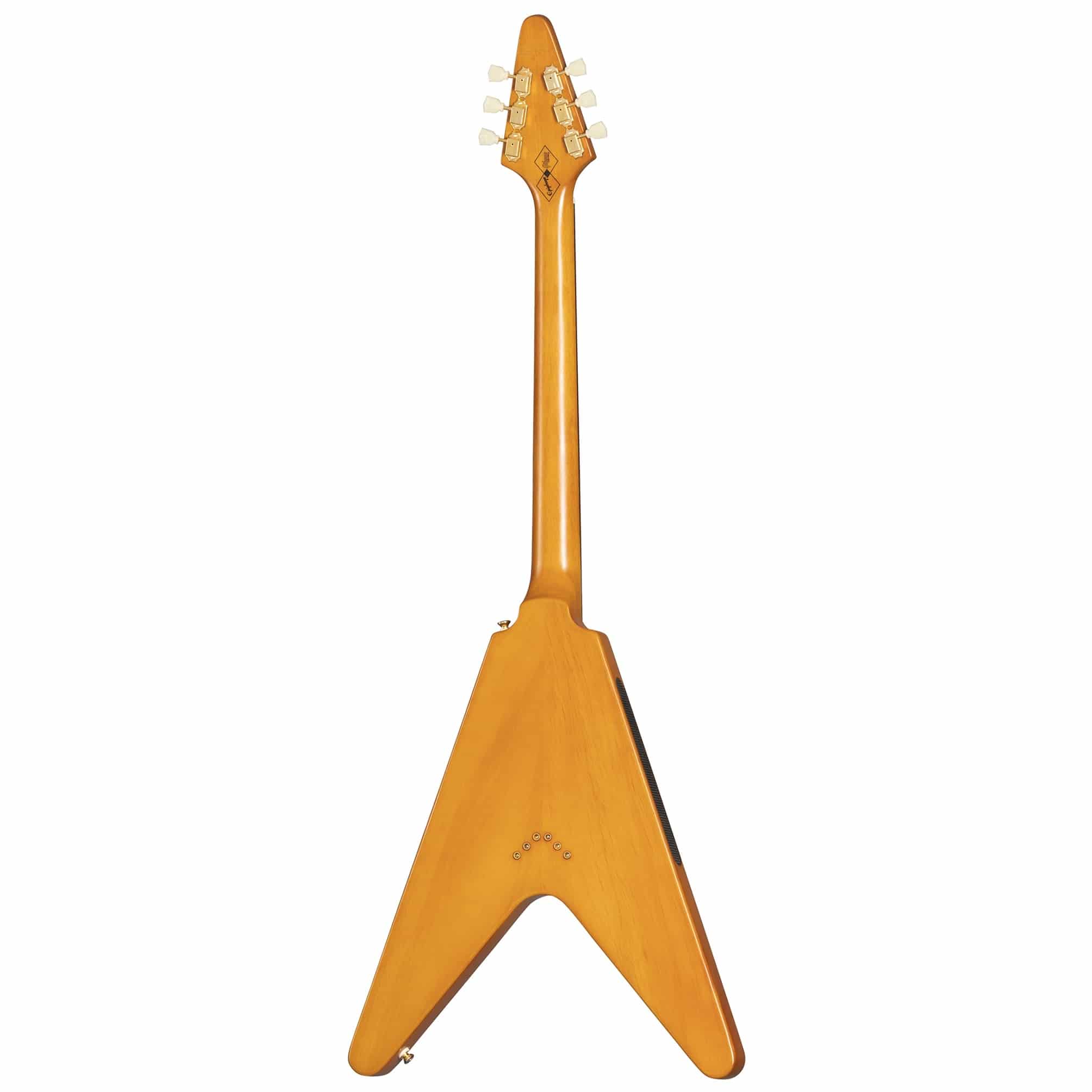 Epiphone 1958 Korina Flying V White Pickguard LH ANA 2