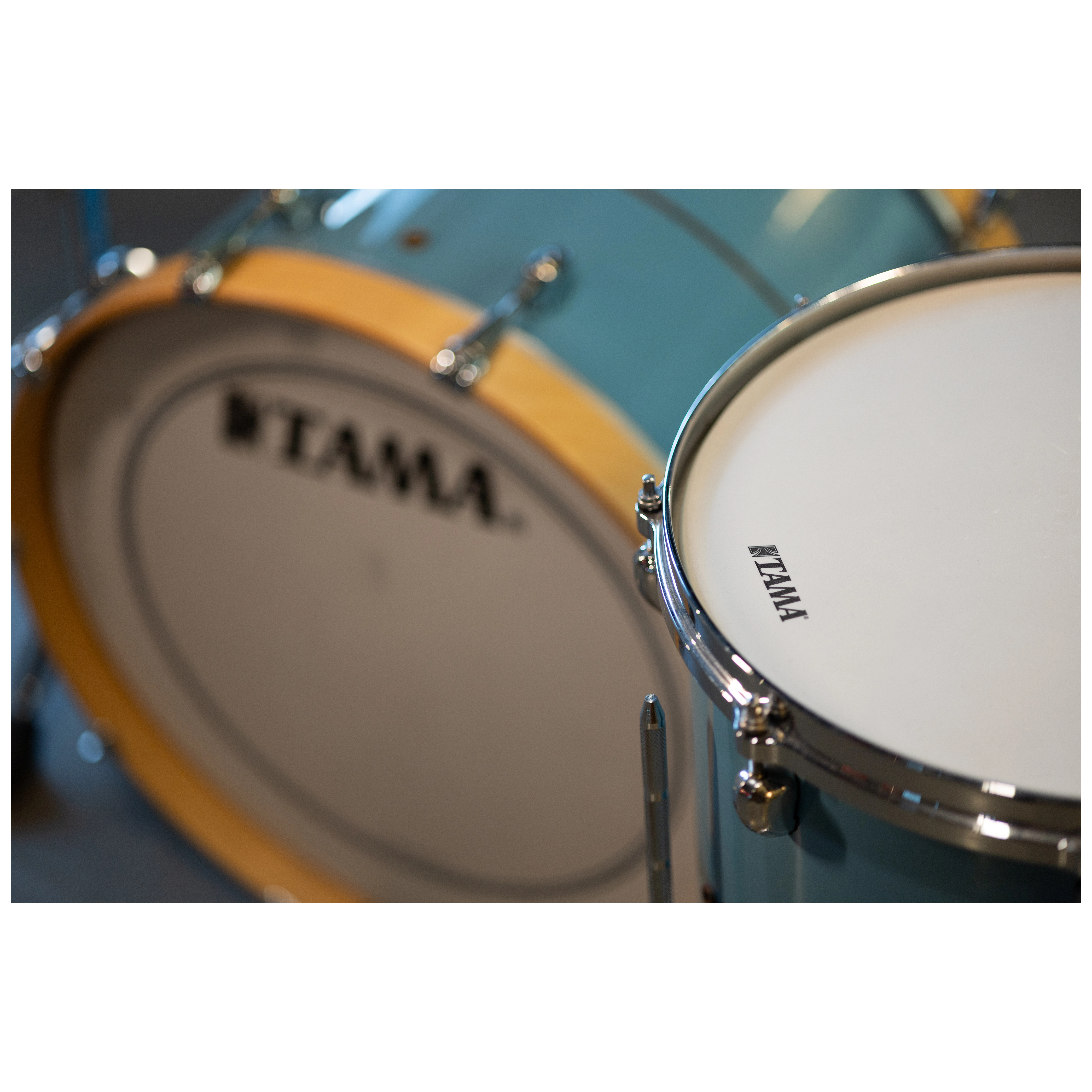 Tama STAR Maple Vintage Sea Blue 3pcs Shell Set 5