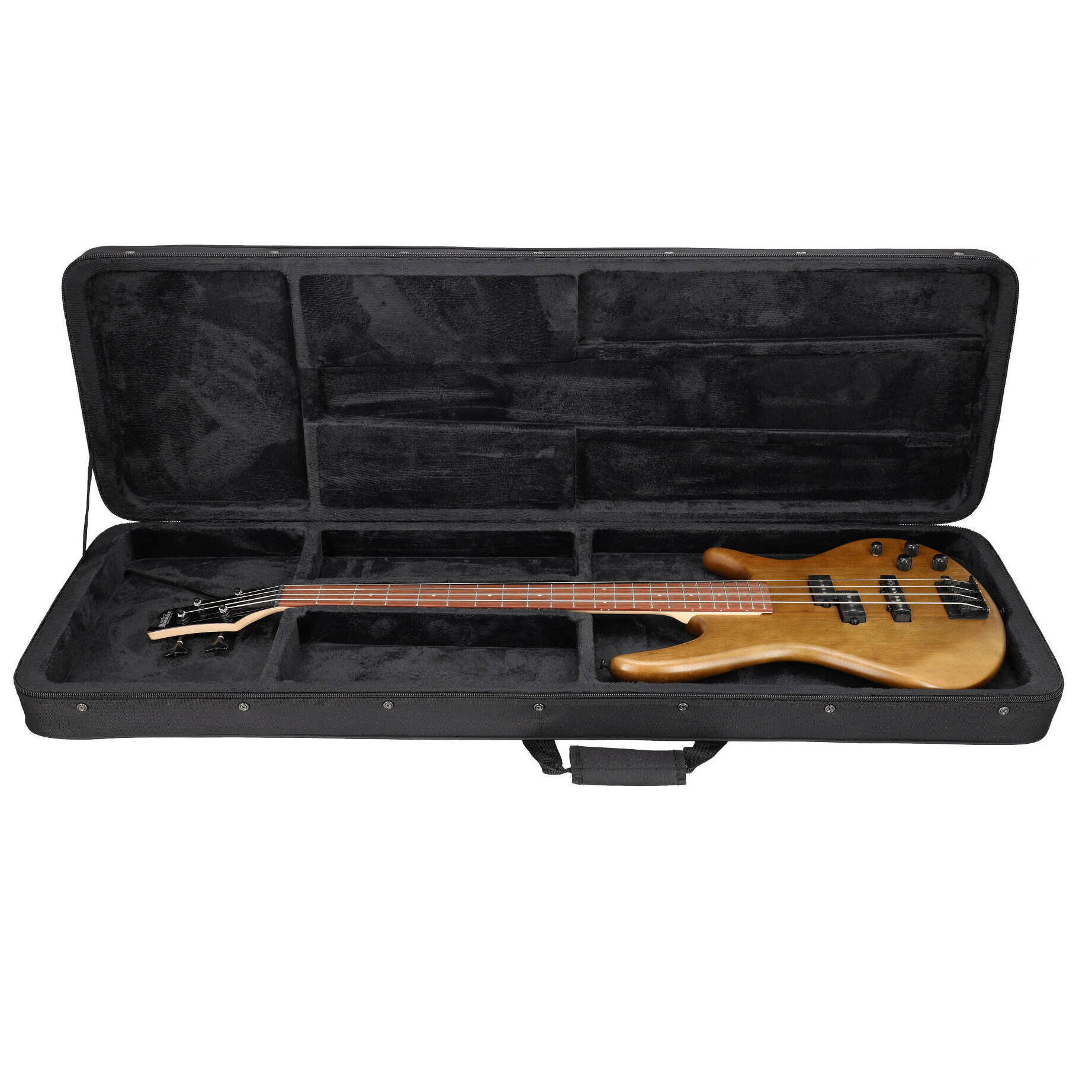 Chicago Classic Lightweight Koffer E-Bass Schwarz 4