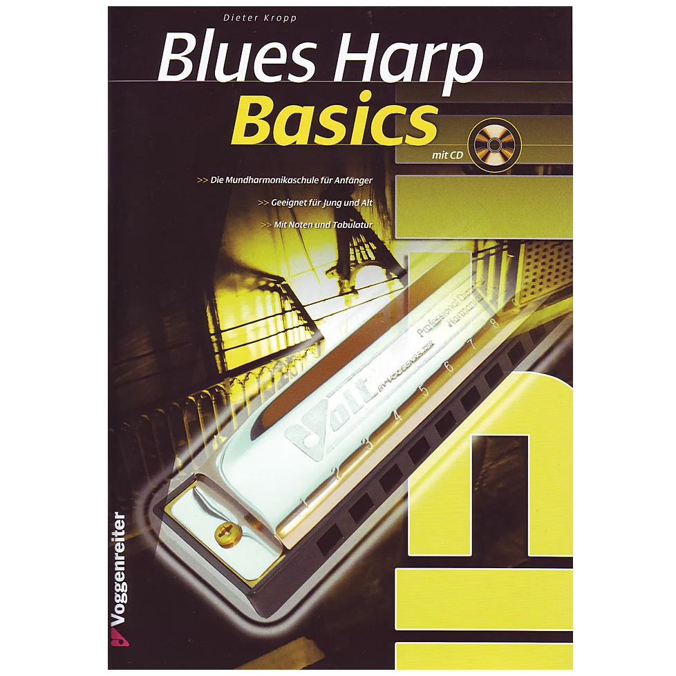 Voggenreiter Dieter Kropp - Blues Harp Basics