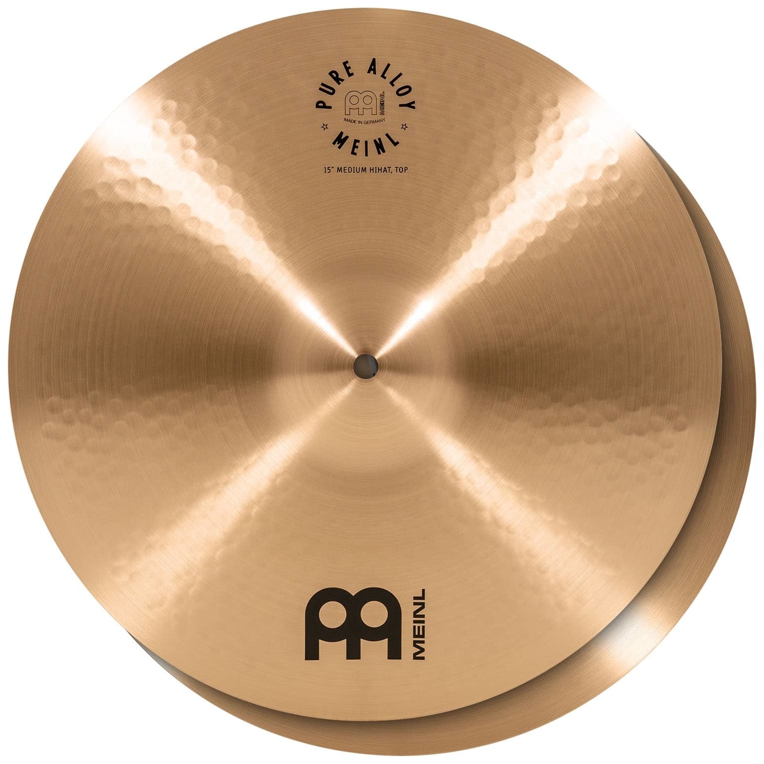 Meinl Cymbals - Meinl Cymbals PA15MH - 15 Pure Alloy Medium Hihat