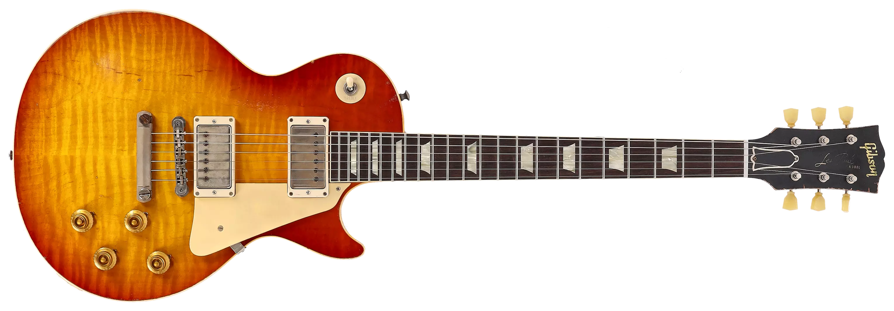 Gibson 1959 Les Paul Standard Reissue Heavy Aged Slow Iced Tea Fade Murphy Lab #93758 1
