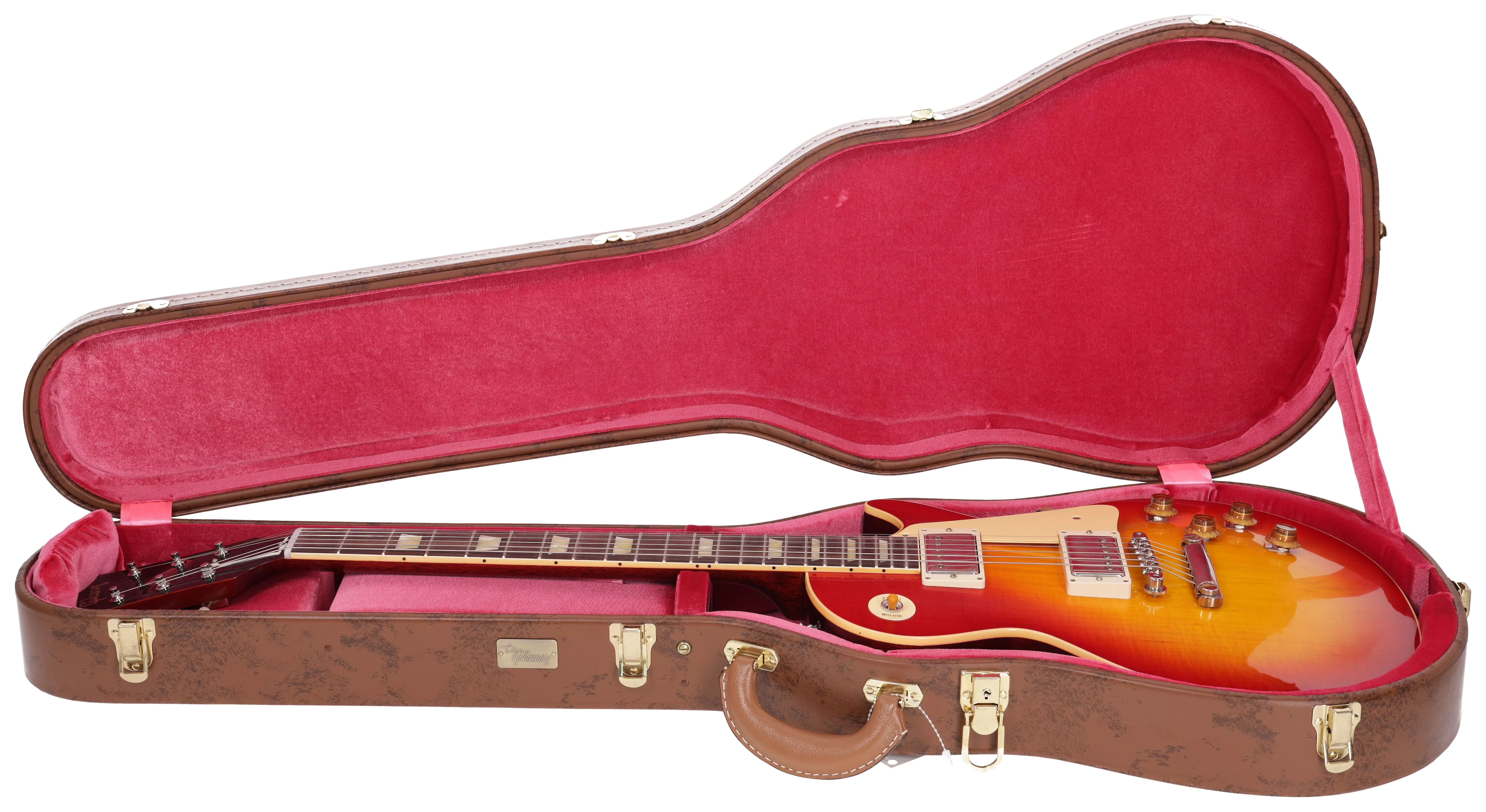 Gibson 1958 Les Paul Standard Reissue VOS Washed Cherry Sunburst #4 16