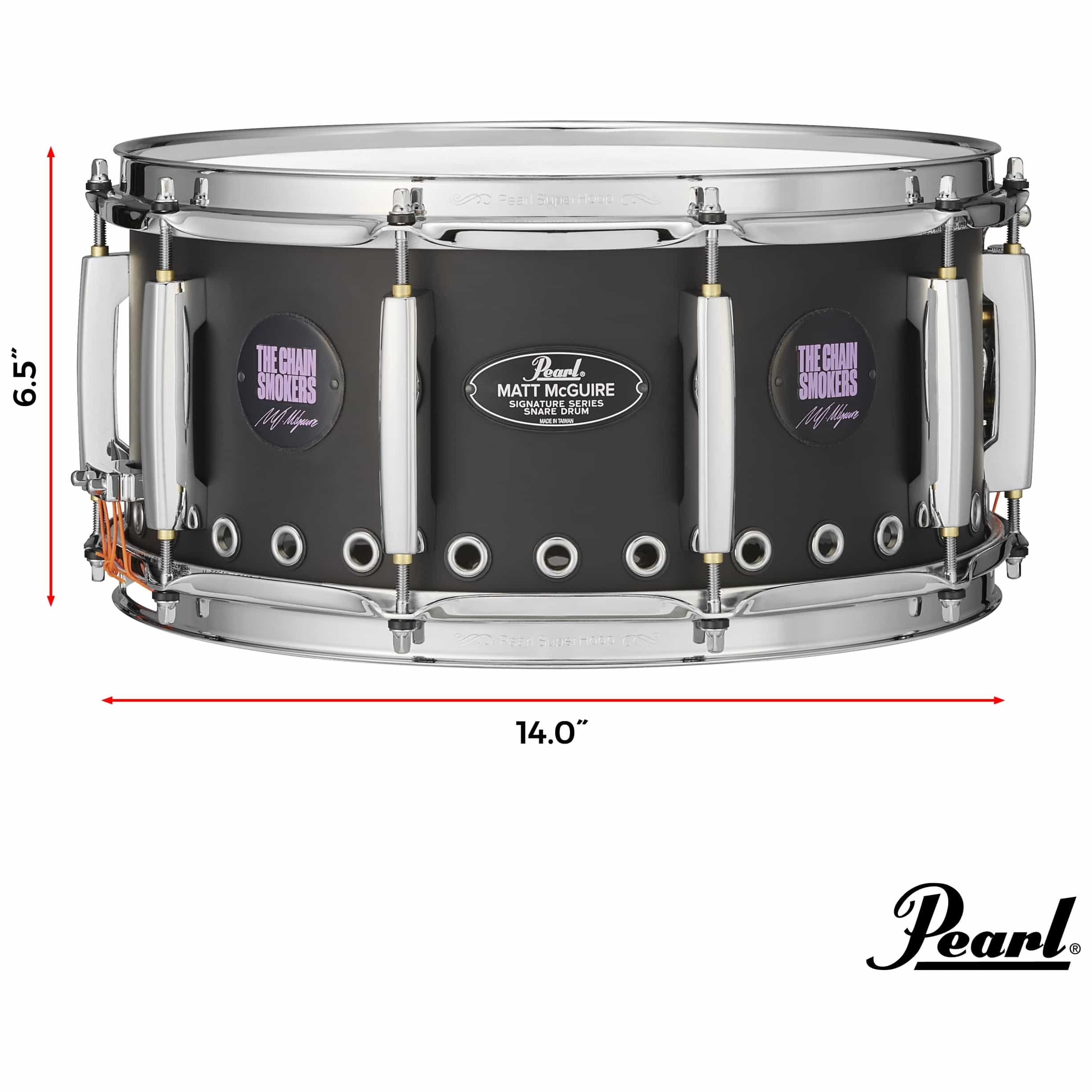 Image of Pearl matt mcguire signature snare  14 x 6,5 zoll 10028801 4