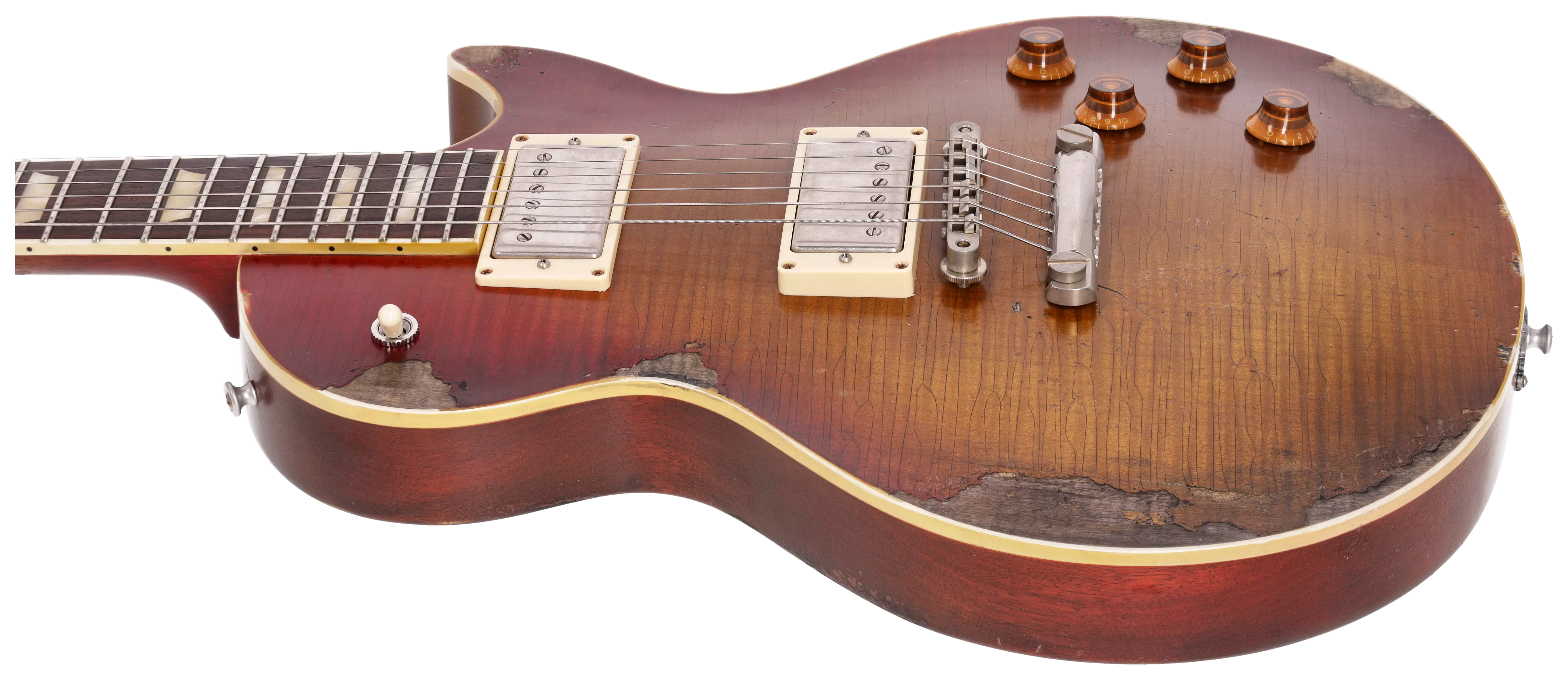 Maybach Lester True Spec Masterbuilt Cherry Sunburst Aged KF-CB#7 5