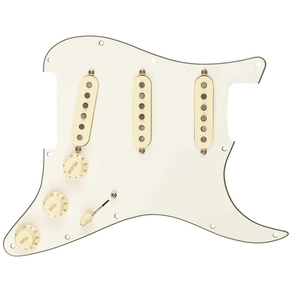 Fender - Fender Pre Wired Pickguard Set Custom Shop Fat 50 s SSS