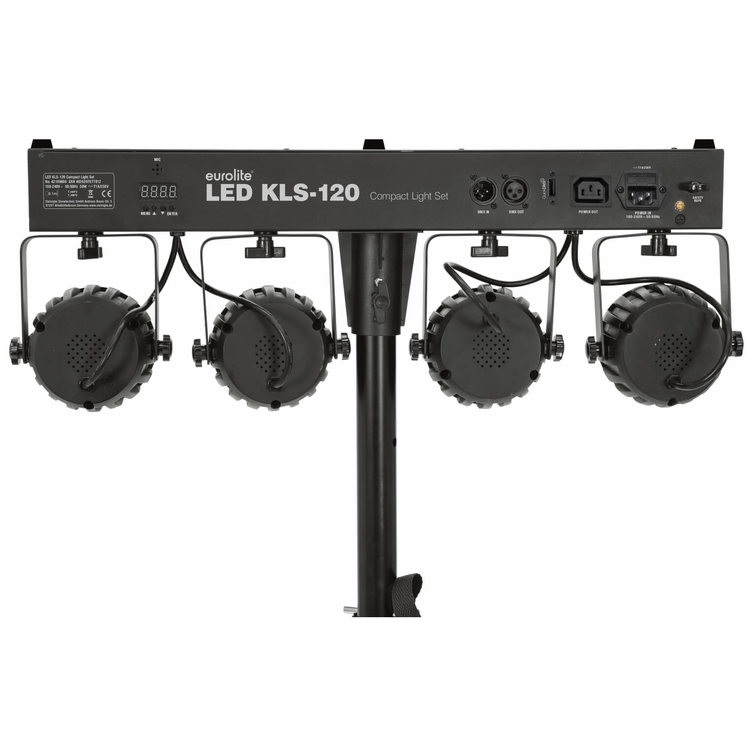 Eurolite - Eurolite LED KLS-120 Kompakt-Lichtset - 2