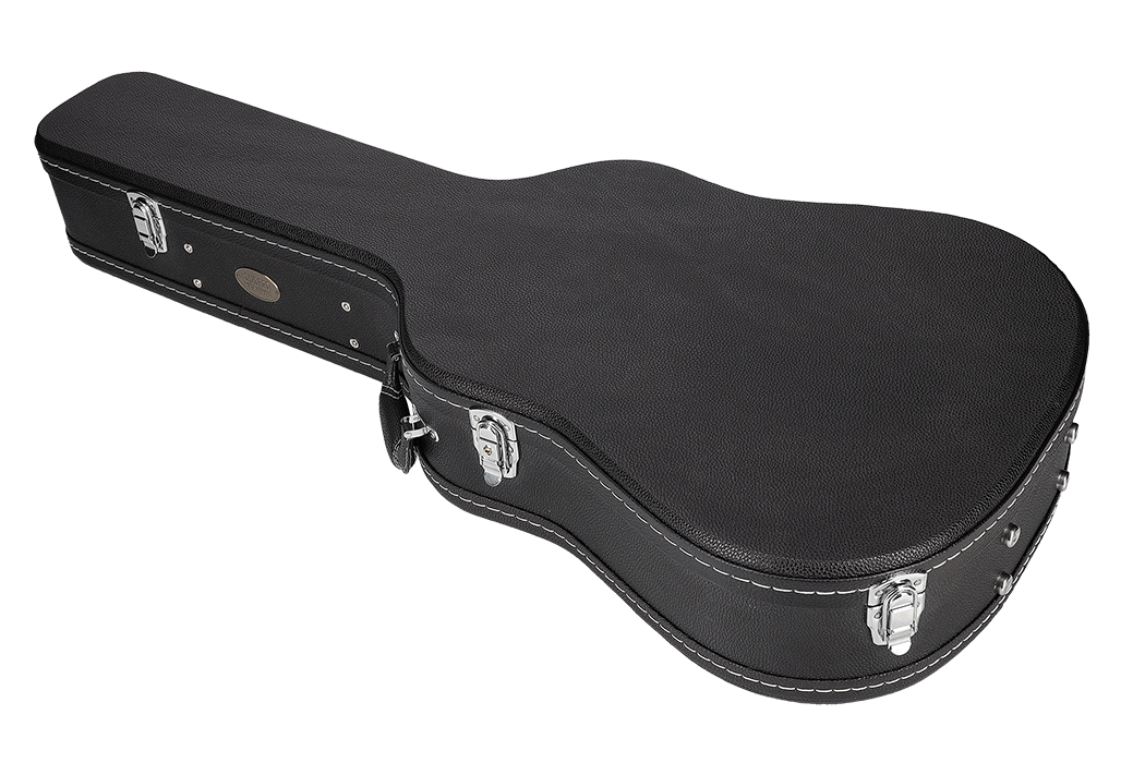 Image of Chicago classic holzkoffer dreadnought schwarz 2 1050x700