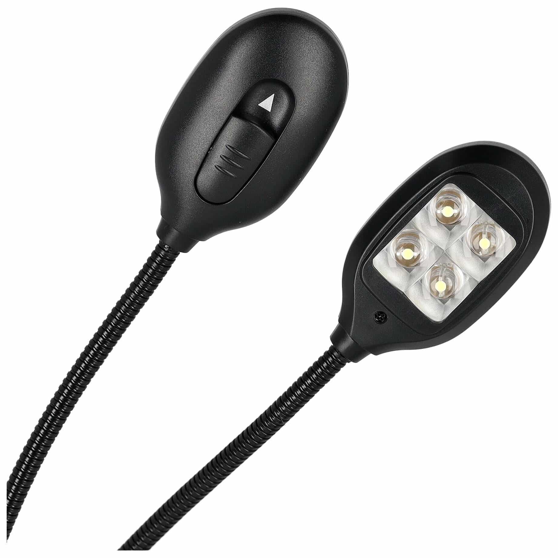 König & Meyer 12270 Notenpultleuchte LED Twin Head Schwarz 3