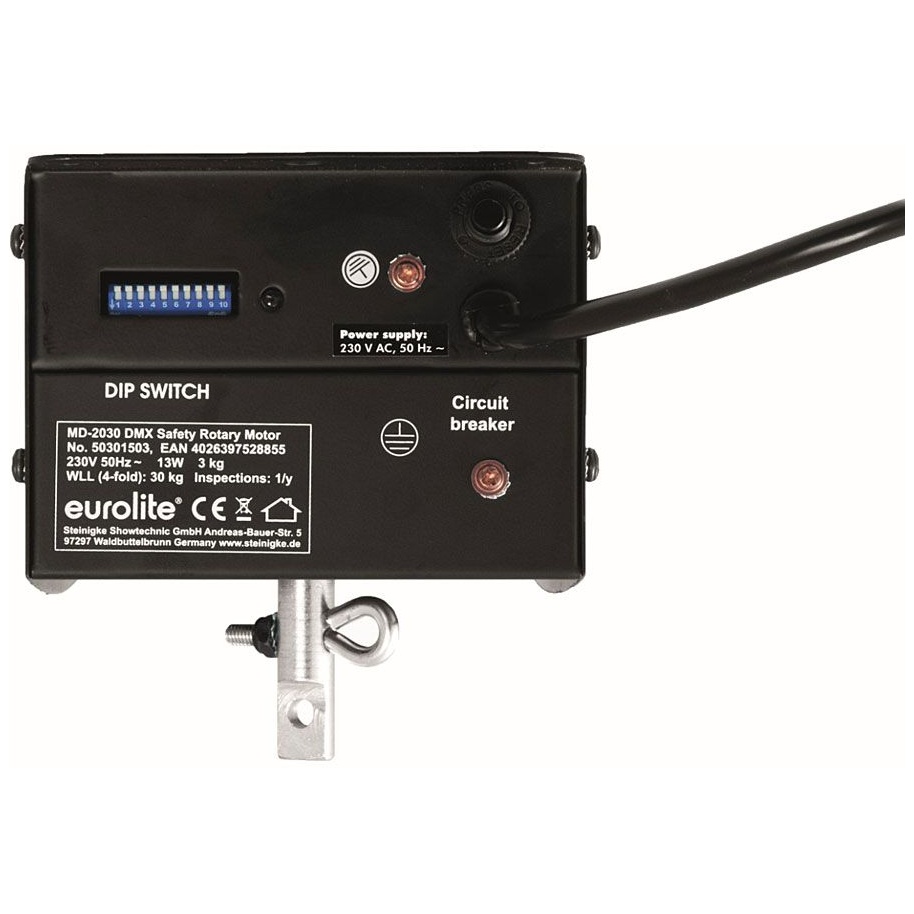 Eurolite MD-2030 DMX Safety Rotary Motor 1
